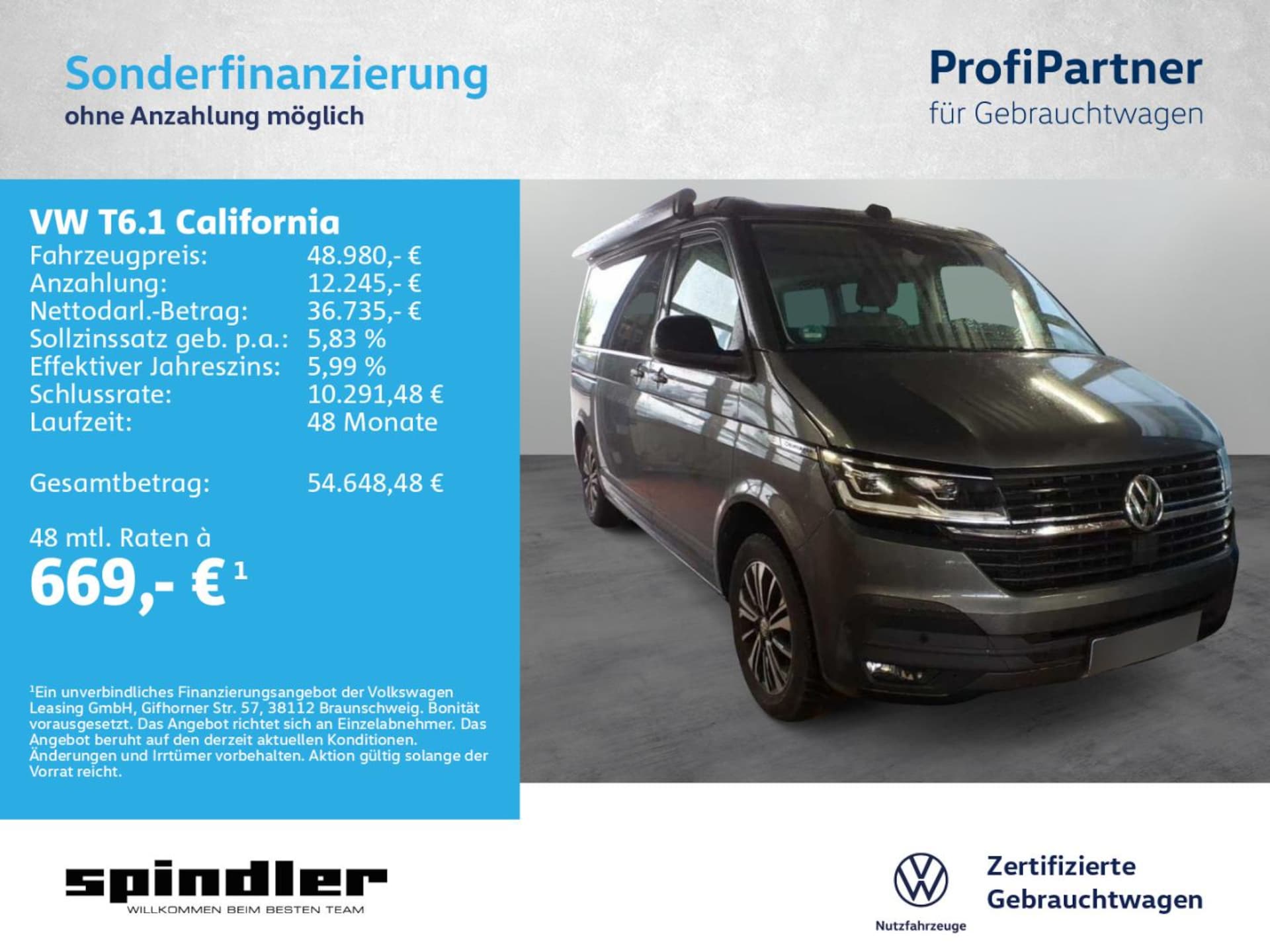 Volkswagen T6.1 California Beach