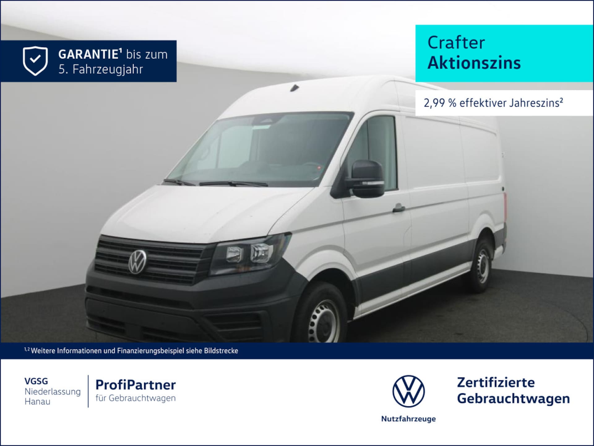 Volkswagen Crafter Kasten mittlerer Radstand