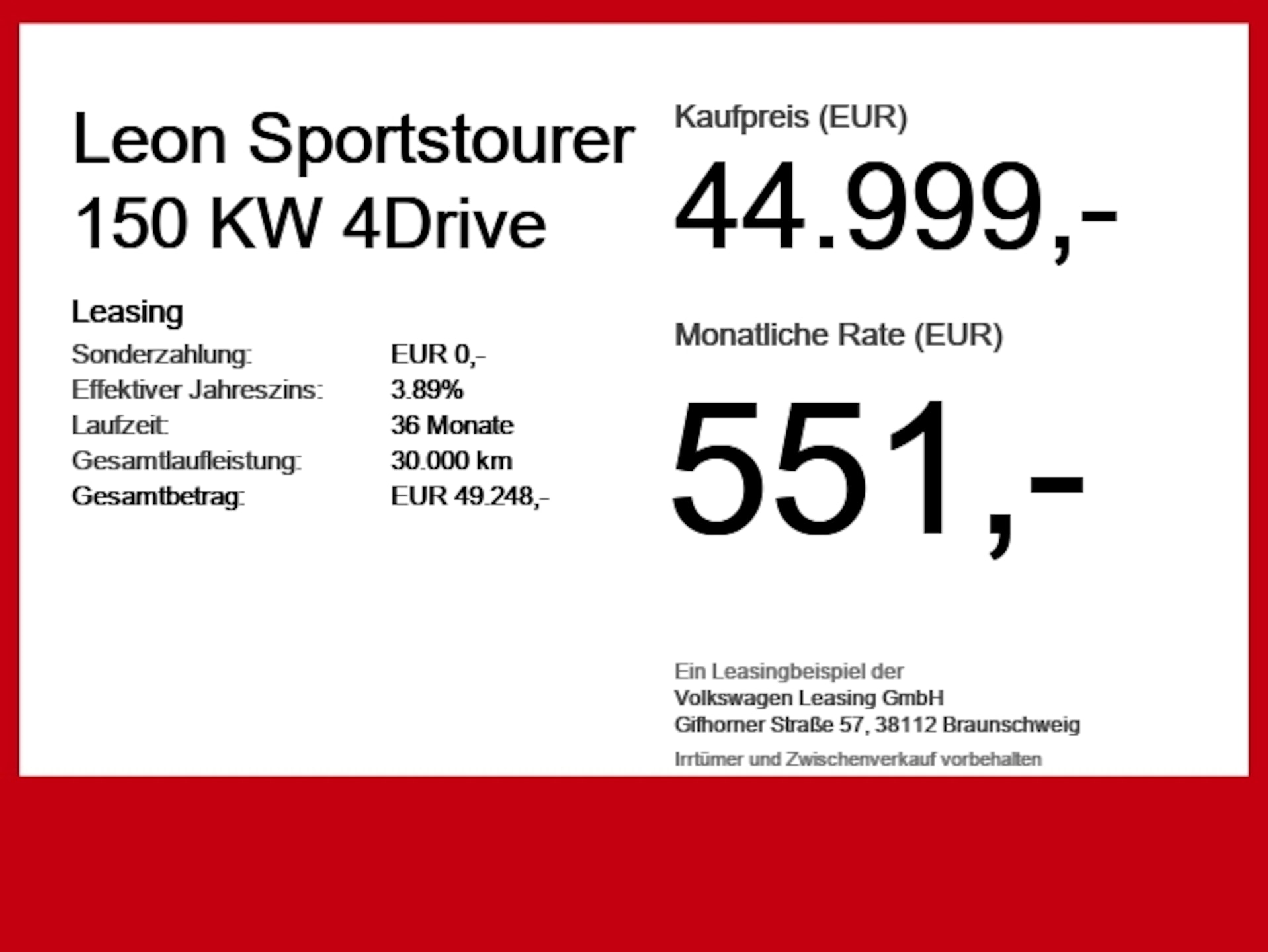 CUPRA Leon Sportstourer