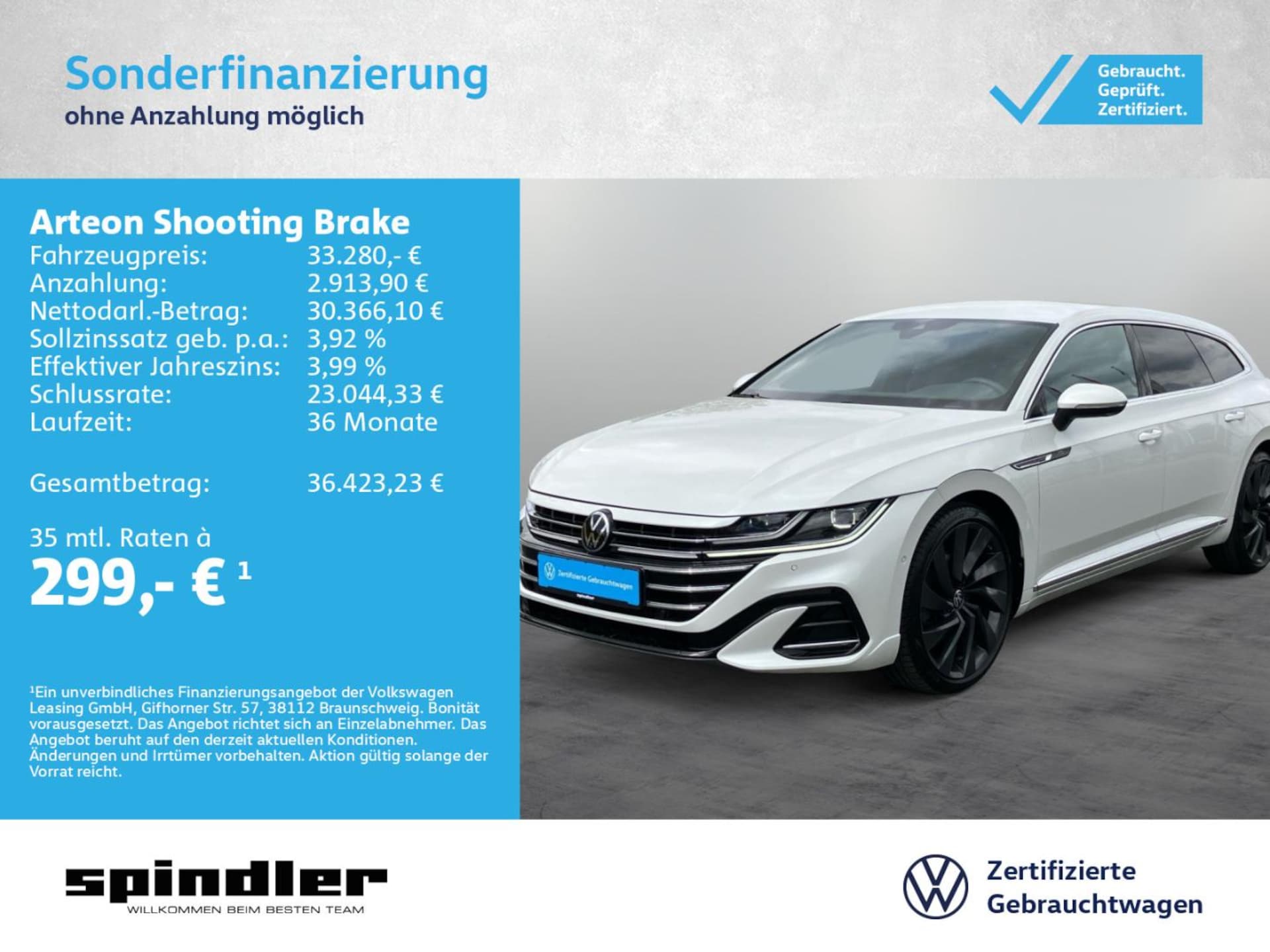 Volkswagen Arteon Shooting Brake R-Line