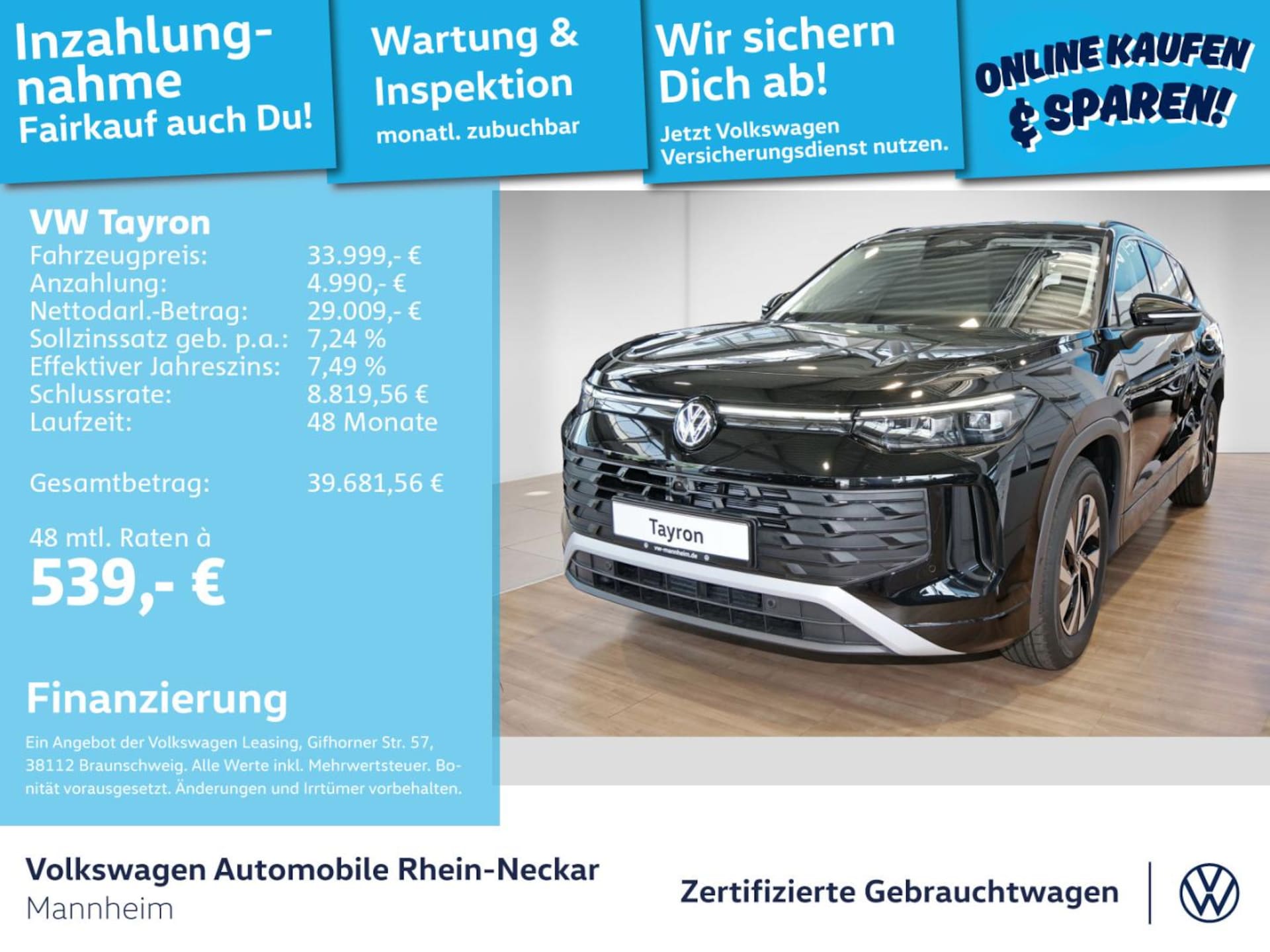 Volkswagen Tayron Life