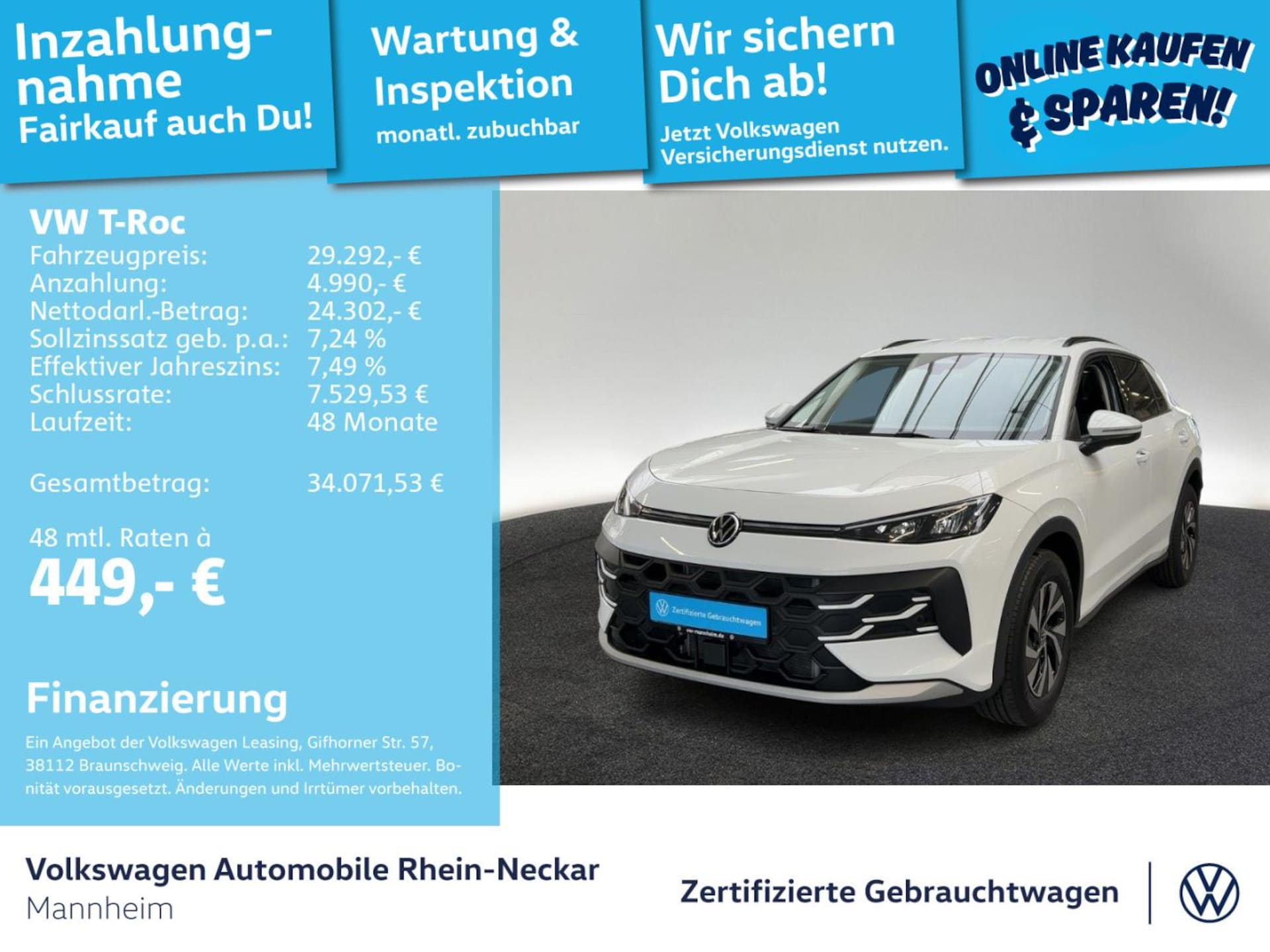 Volkswagen T-Roc Life