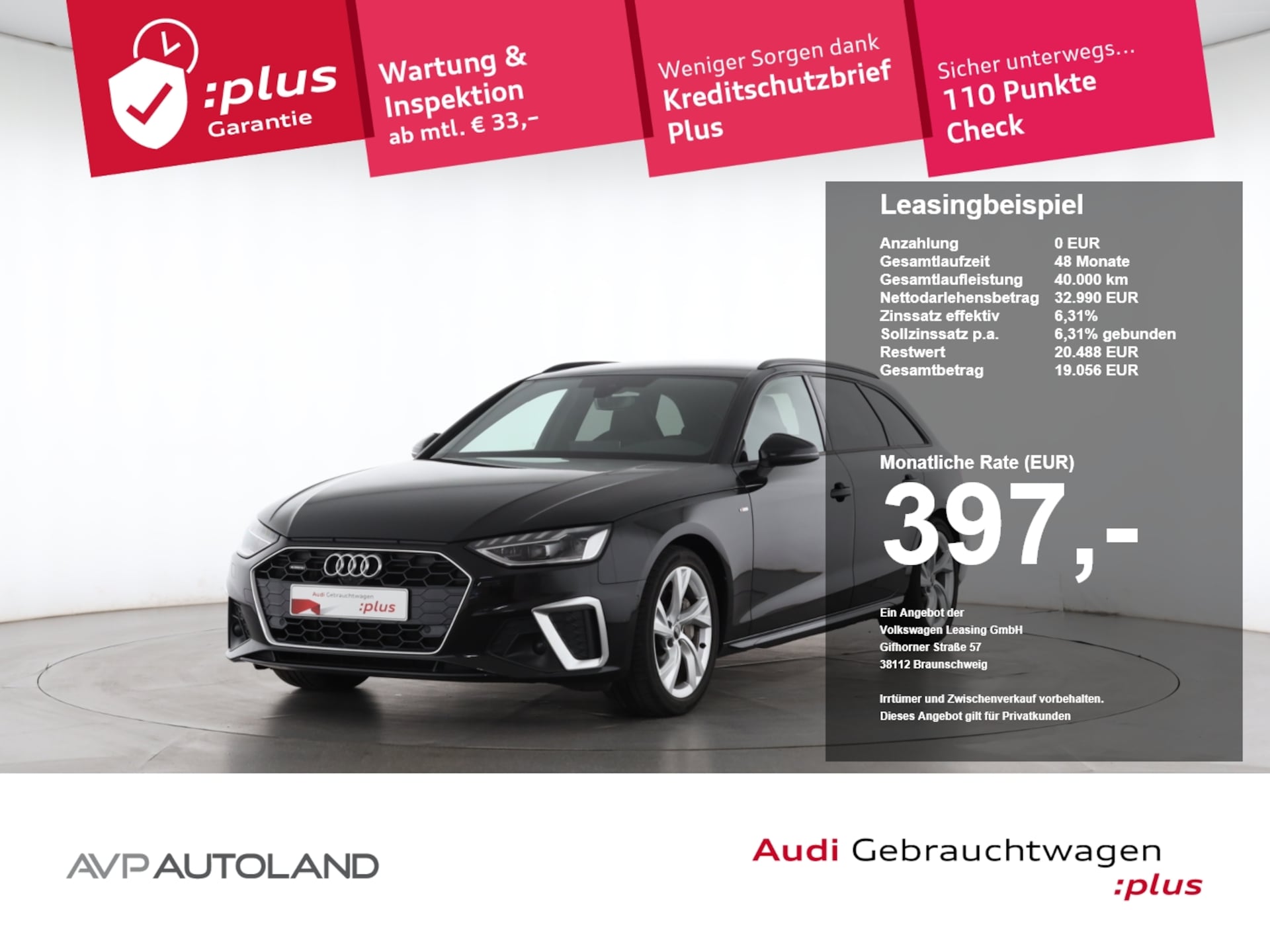 Audi A4 Avant S line