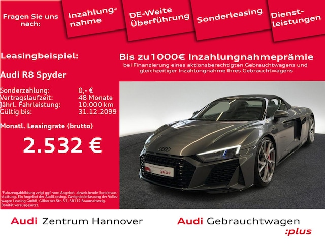 Image about Audi R8 Spyder FSI quattro S tronic