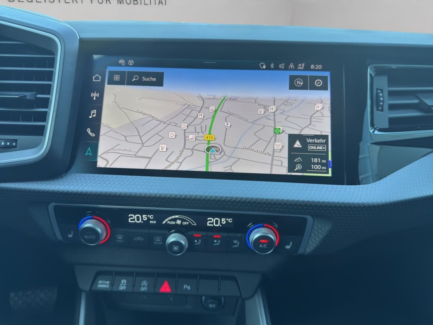 Bild über Audi A1 Sportback S line 40 TFSI S tronic - für weitere Informationen kontaktieren Sie den Audi Partner