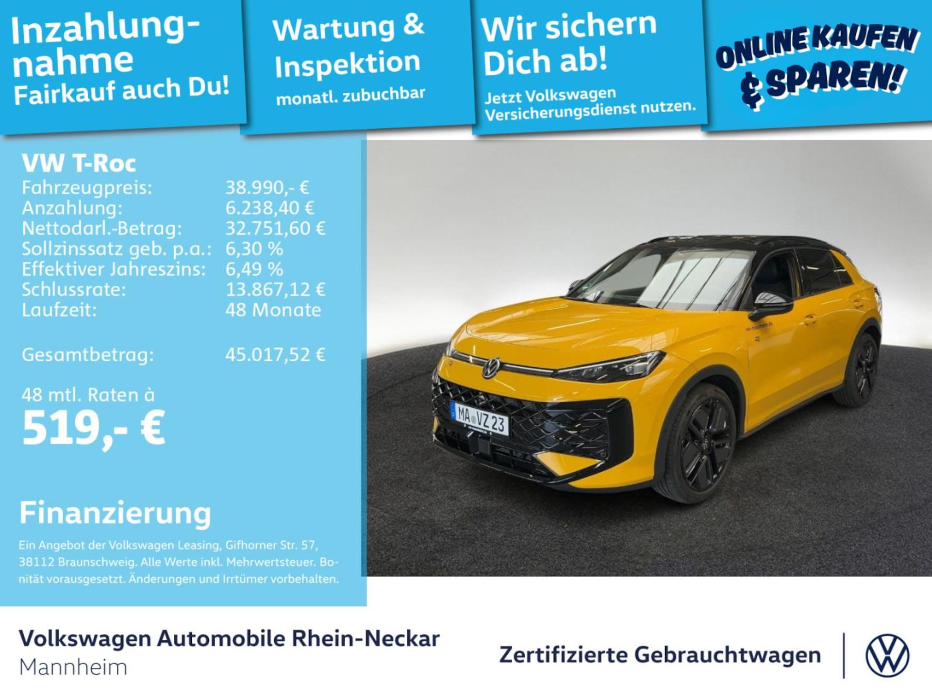 Volkswagen T-Roc R-Line