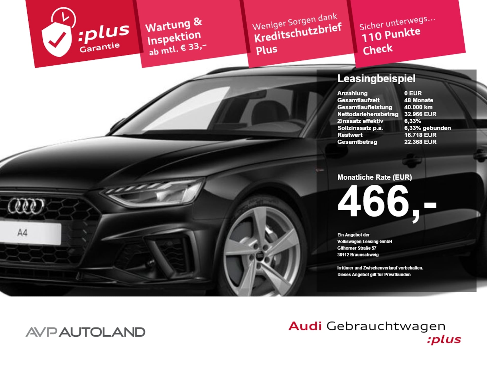 Audi A4 Avant S line