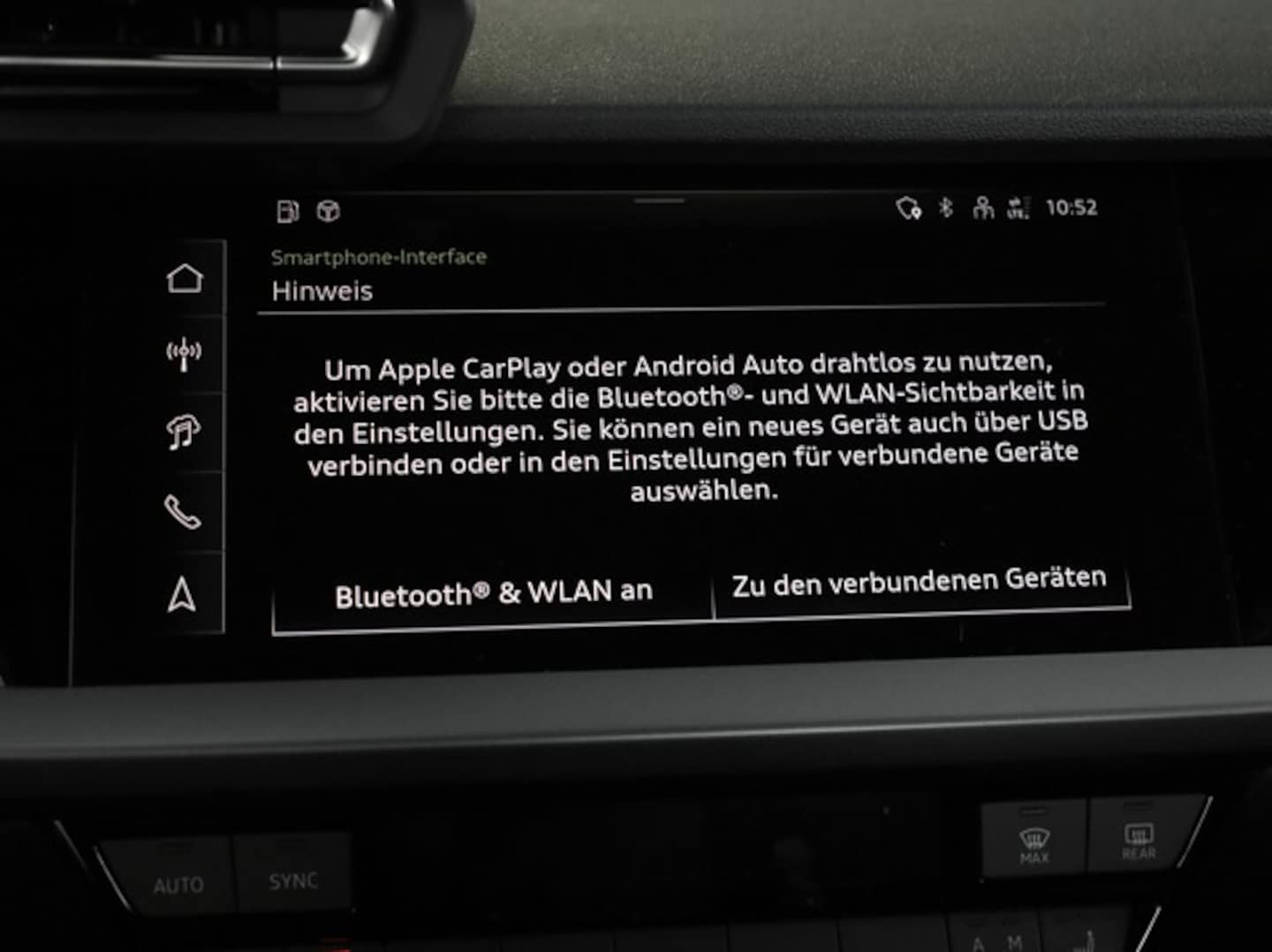 Bild über Audi A3 Sportback S line 35 TFSI S tronic - für weitere Informationen kontaktieren Sie den Audi Partner