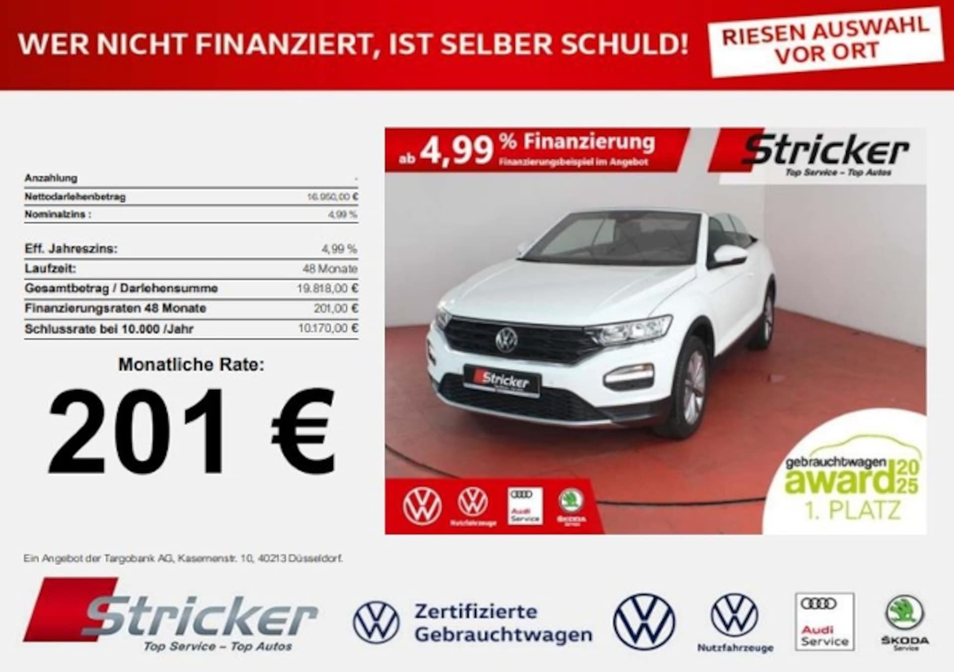 Volkswagen T-Roc Cabriolet Style