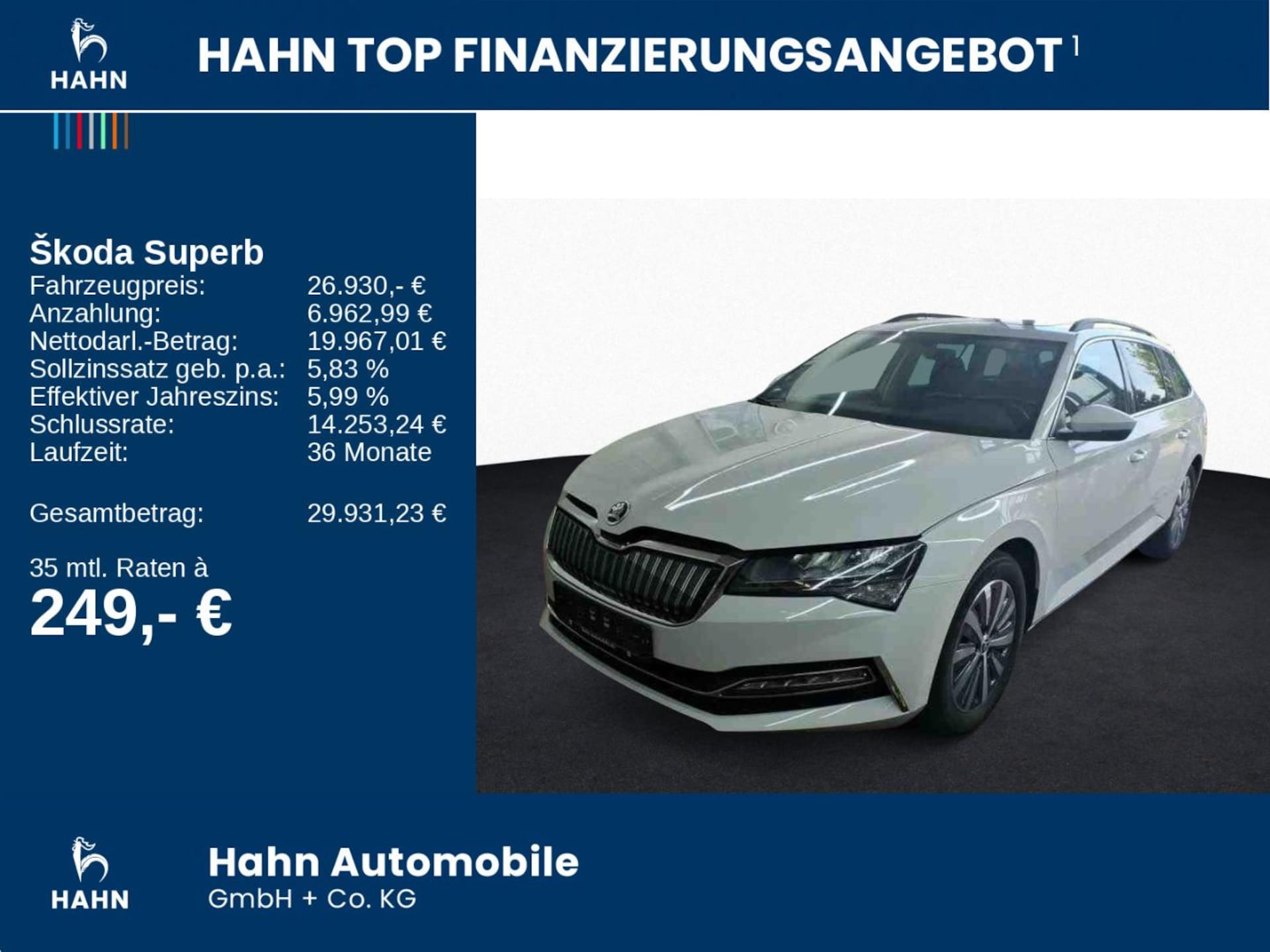 Skoda Superb Combi Ambition