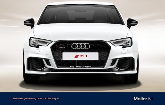Bild som visar Audi RS 3 Sedan RS 3 Sedan 400 hk S tronic - för mer information kontakta din Audi Partner