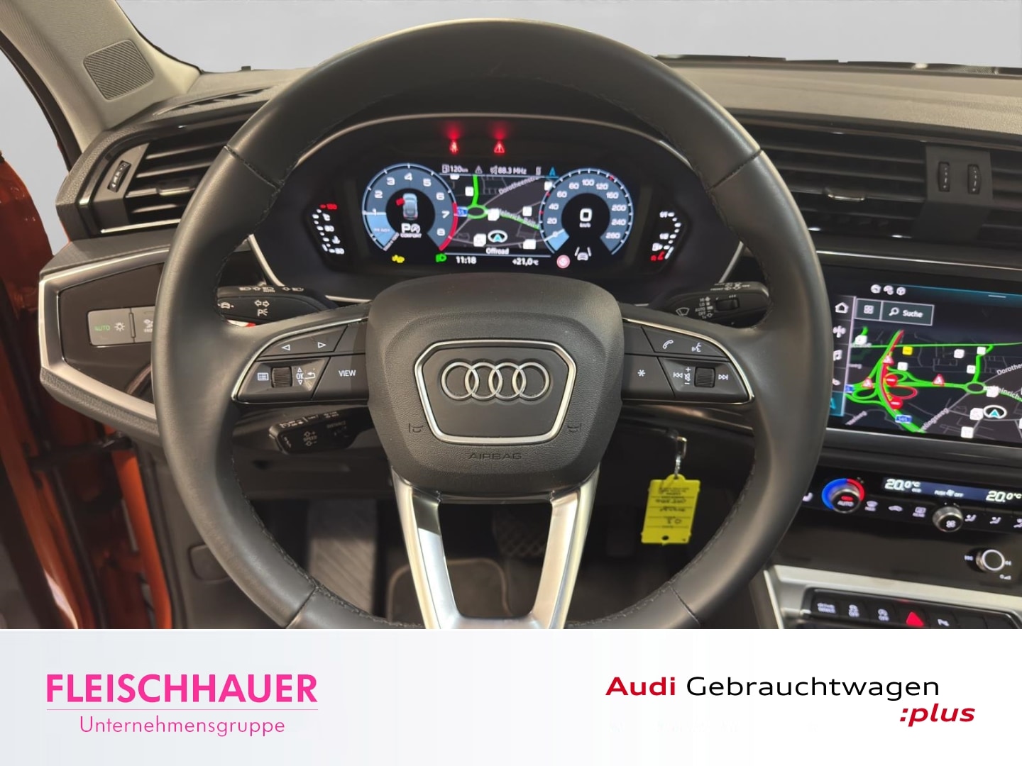 Bild über Audi Q3 Sportback TFSI 110 kW S tronic - für weitere Informationen kontaktieren Sie den Audi Partner