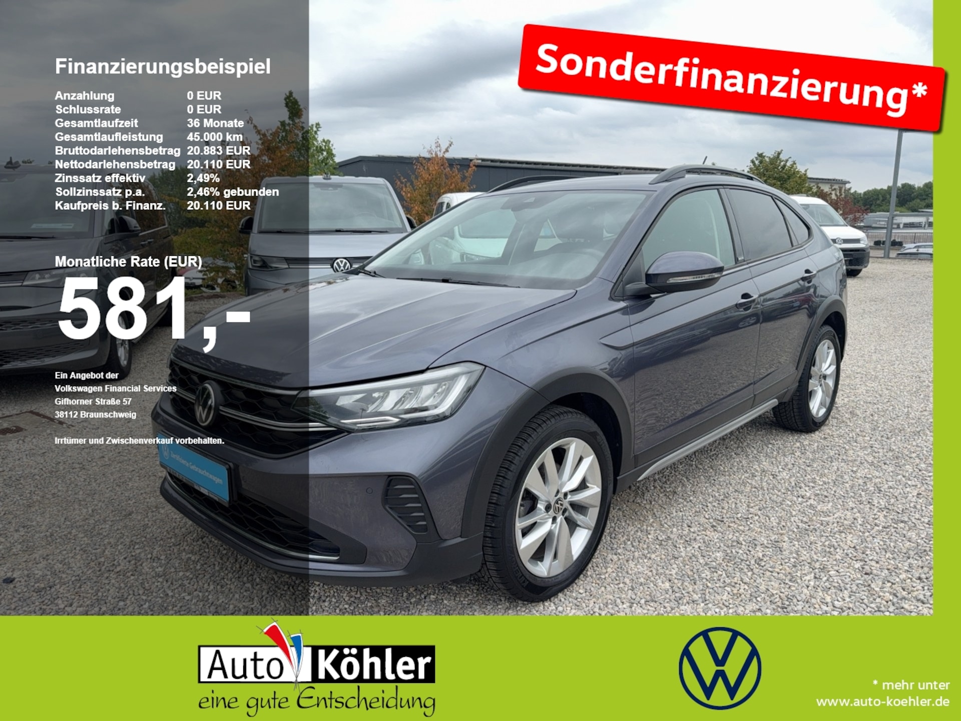 Volkswagen Taigo 2024 — TSI AHK/CarPlay/Kamera/AHK/LED/Shz