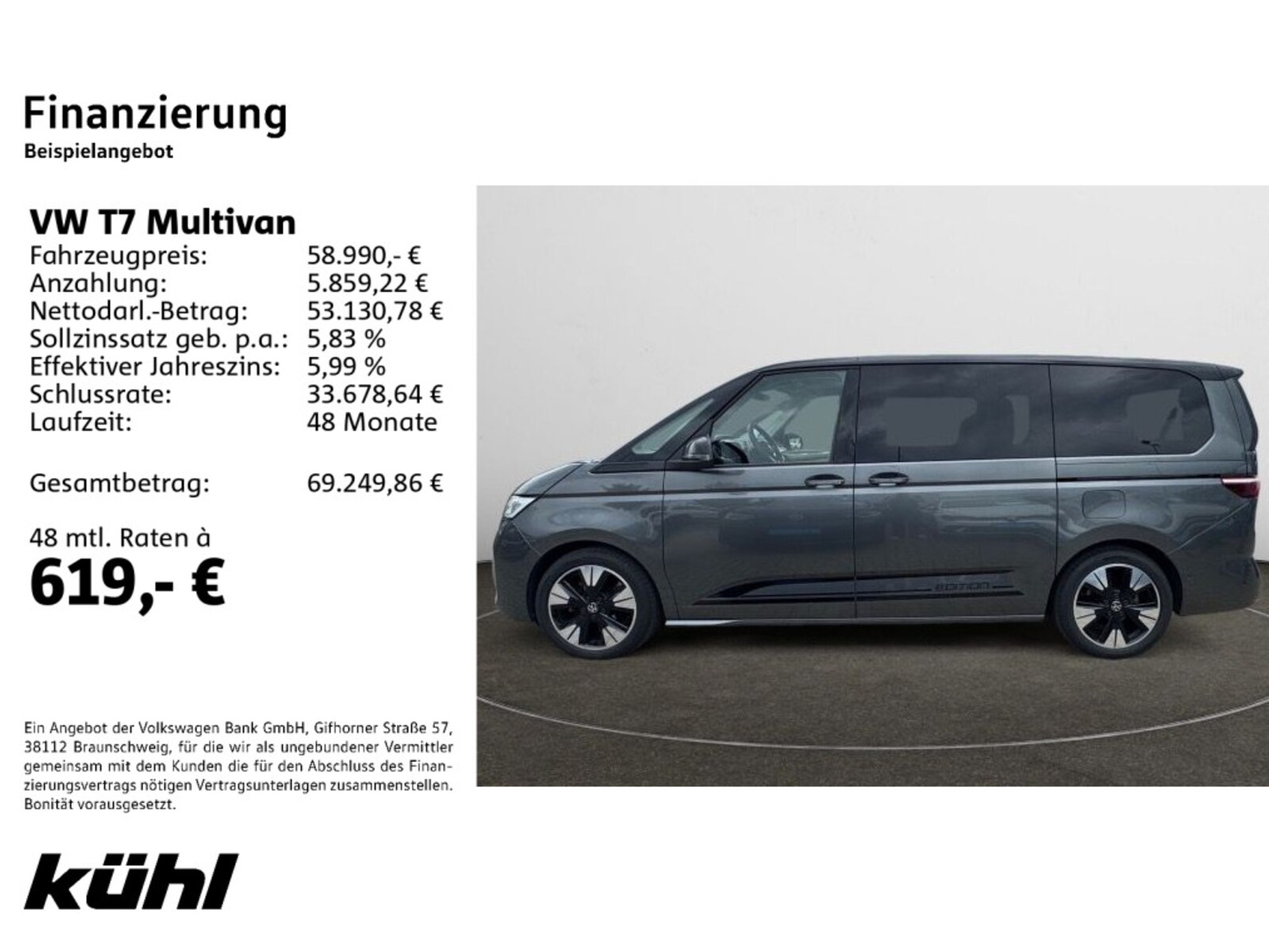 Volkswagen Multivan Langversion – Bild 2