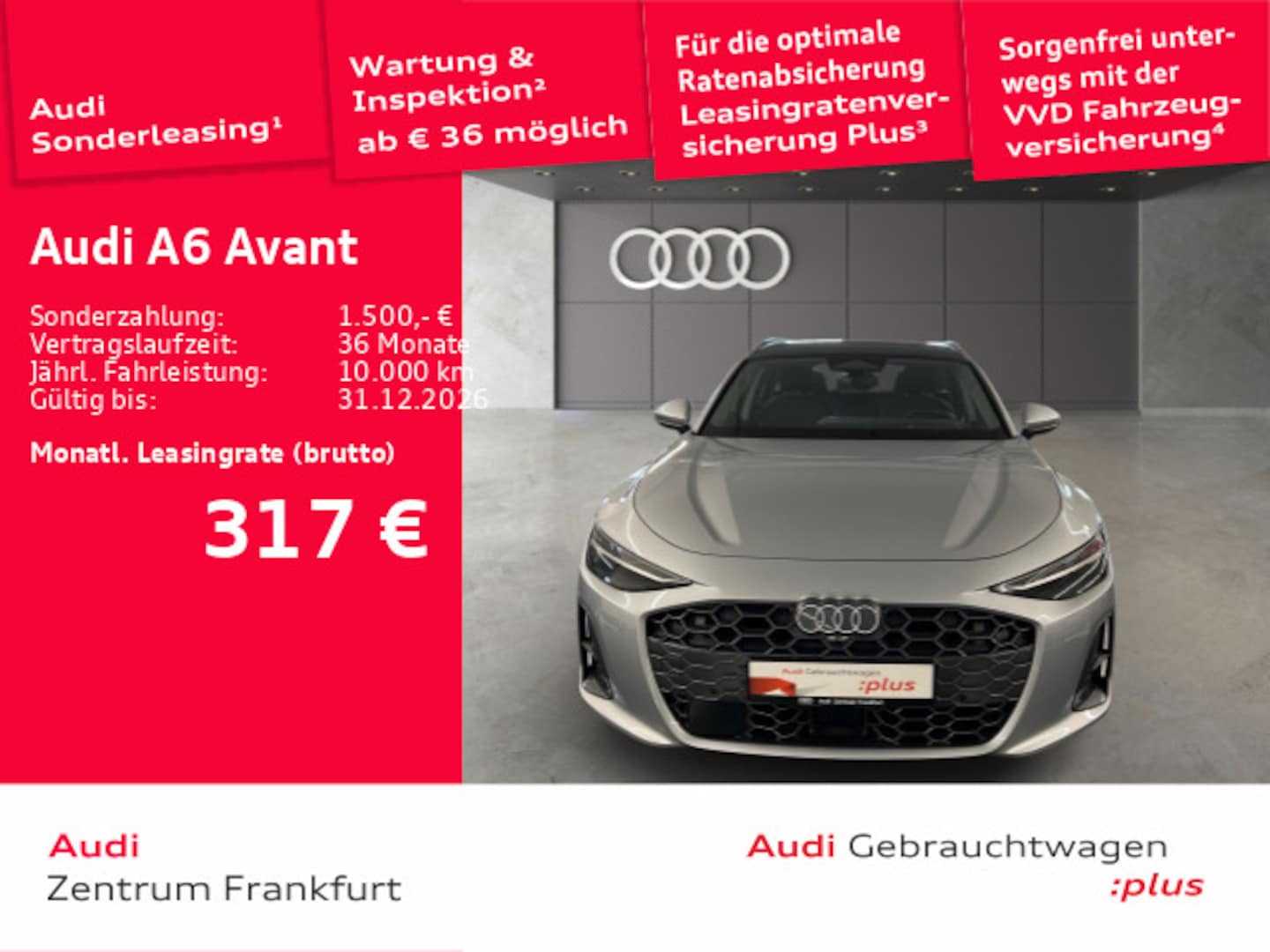 Bild über Audi A6 Avant TDI quattro 150 kW S tronic - für weitere Informationen kontaktieren Sie den Audi Partner