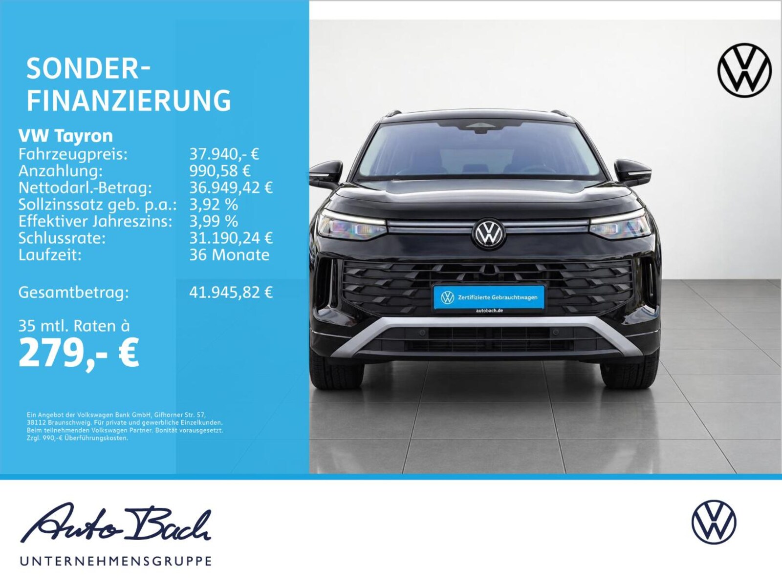 Volkswagen Tayron – Bild 2