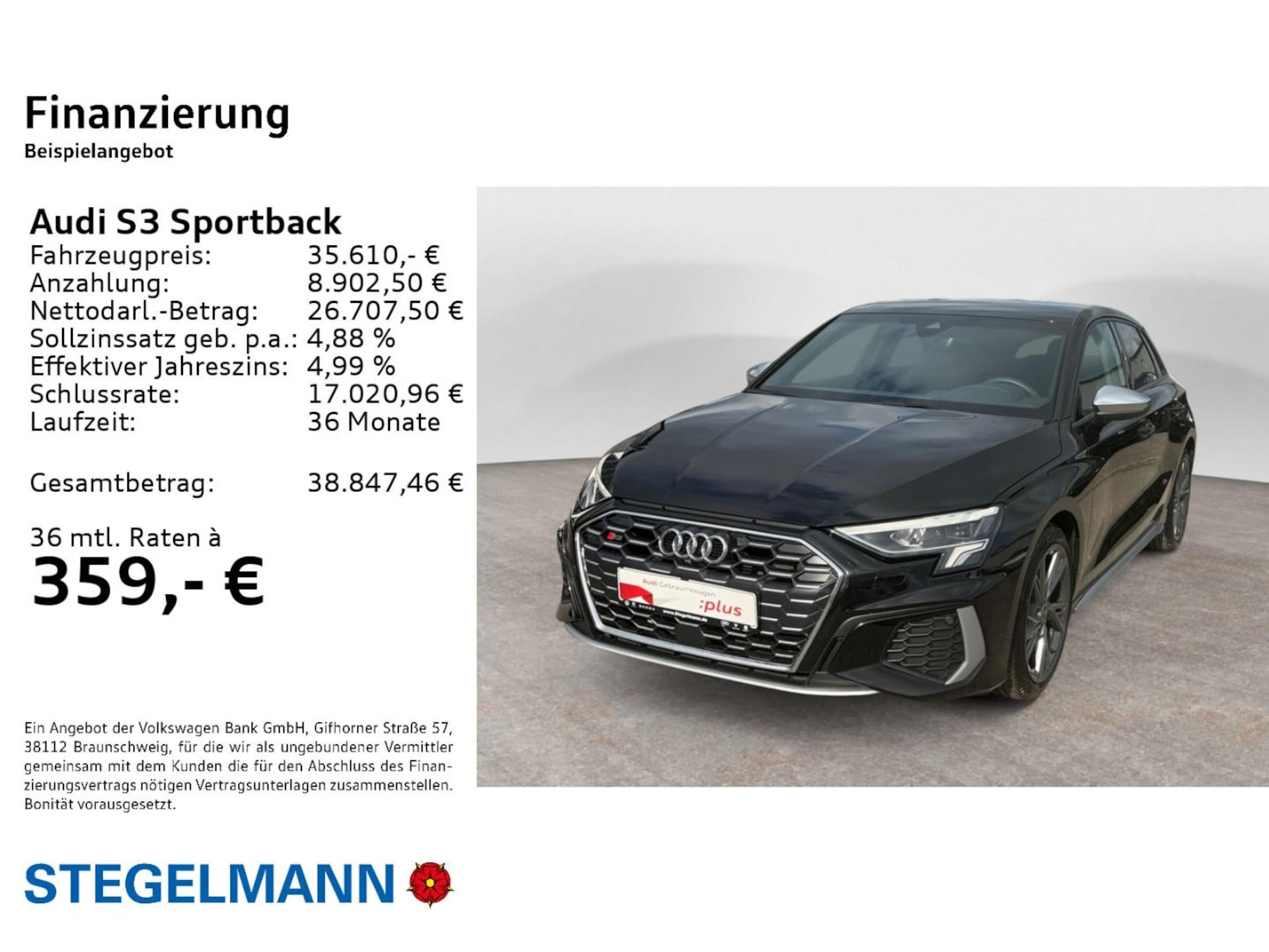 Audi S3 Sportback
