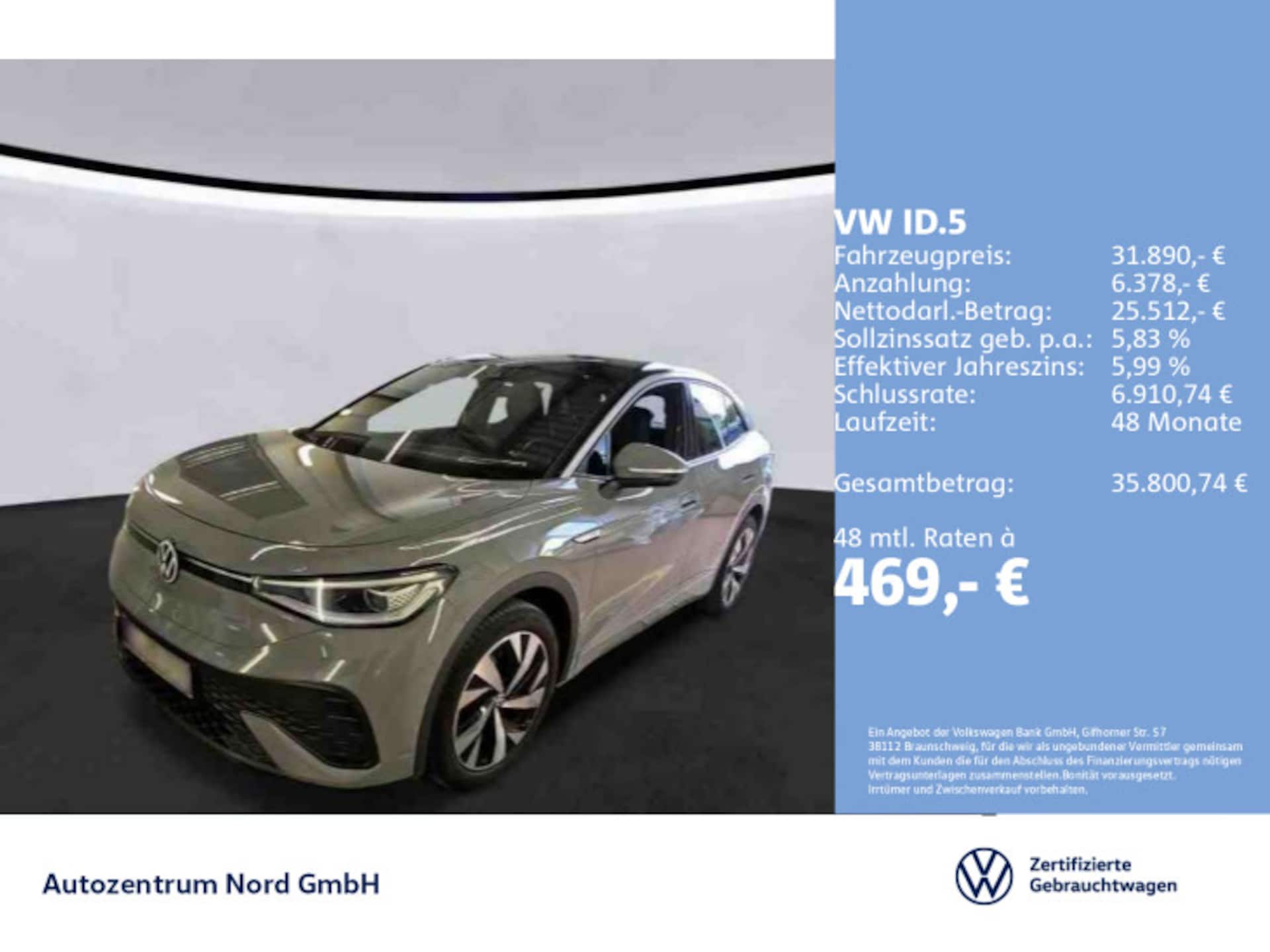 Volkswagen ID.5 Pro Performance