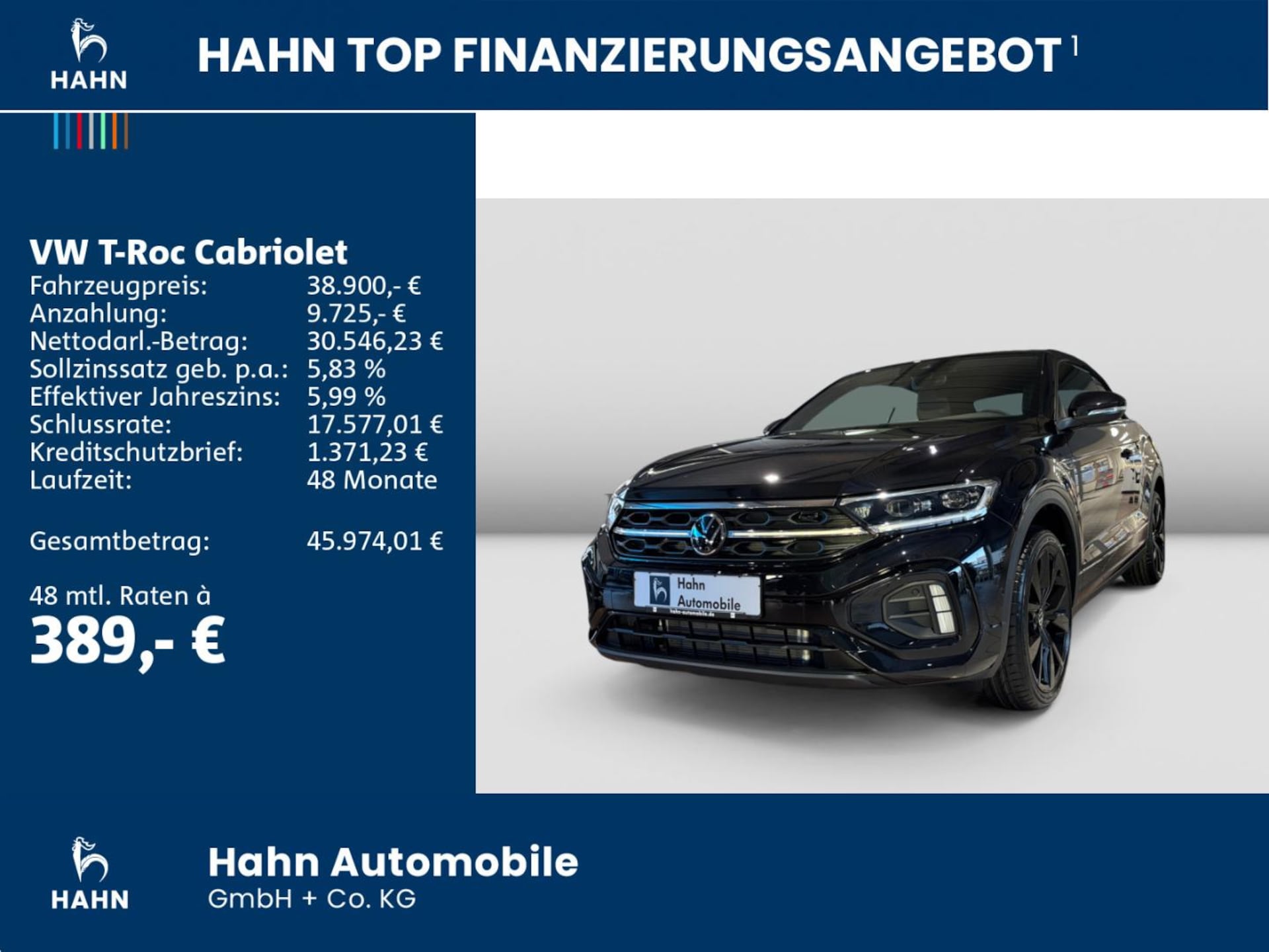 Volkswagen T-Roc Cabriolet R-Line