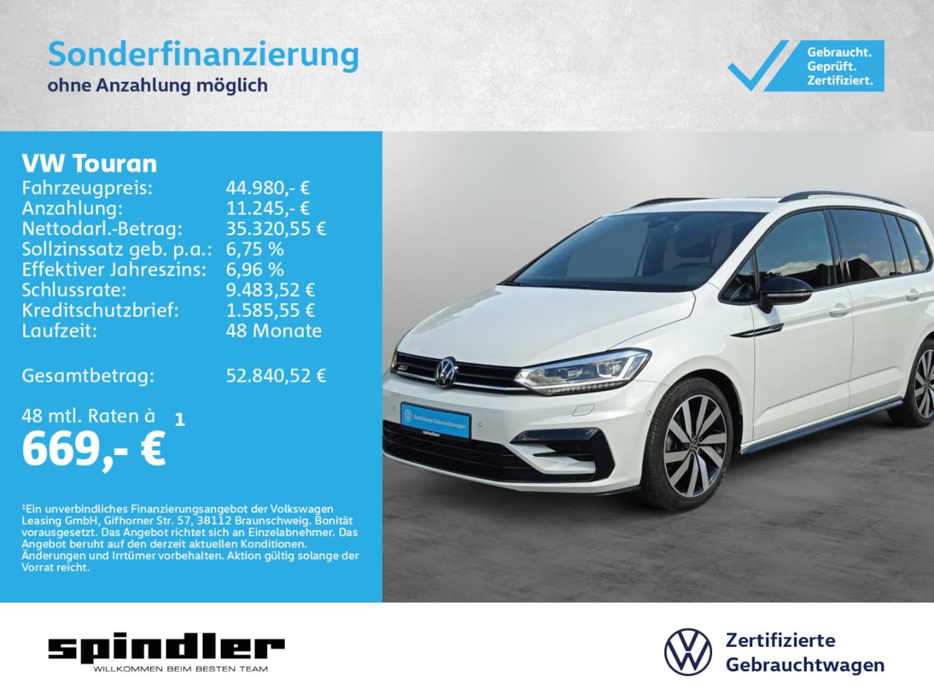 Volkswagen Touran R-Line
