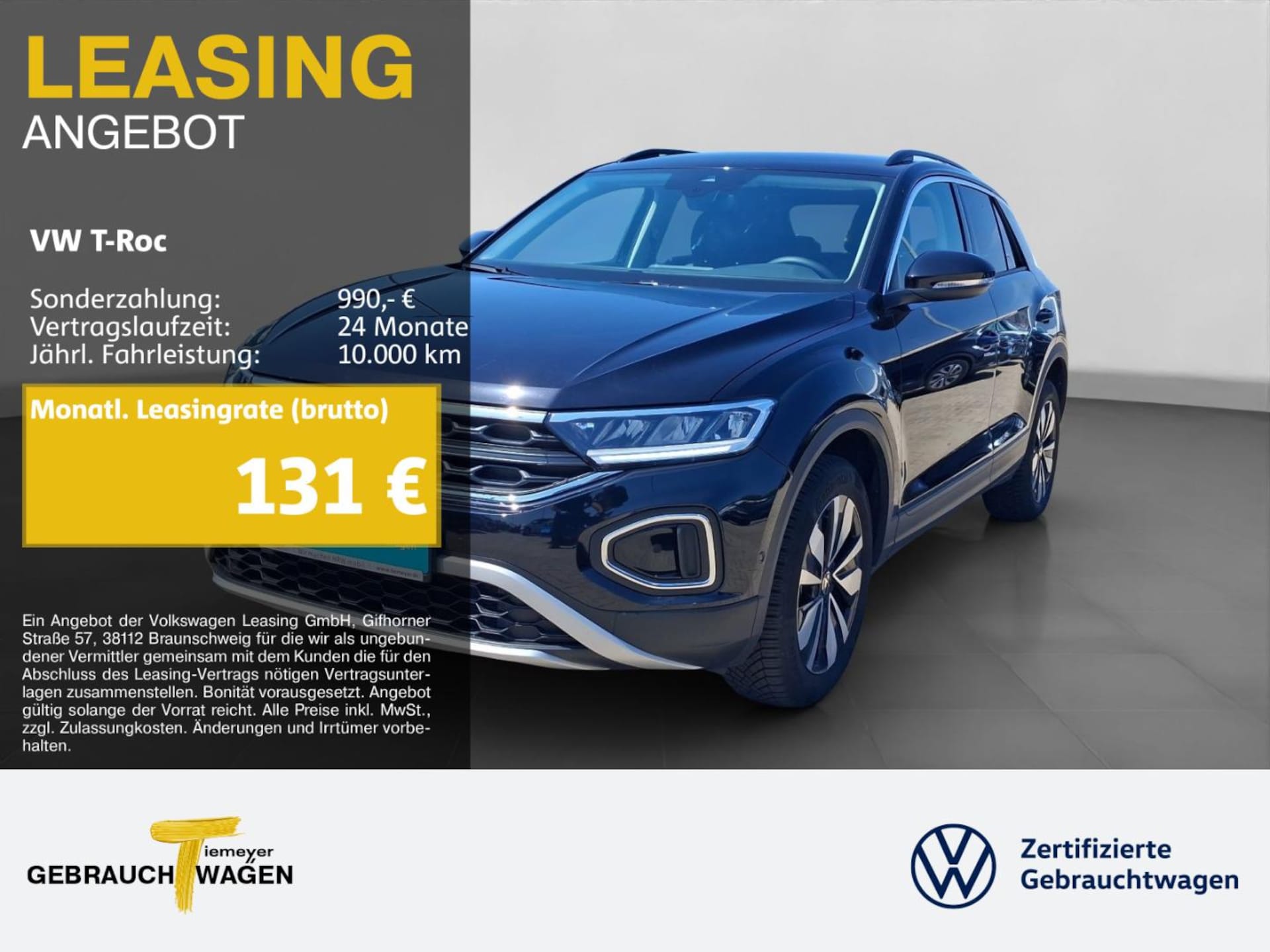 Volkswagen T-Roc Life