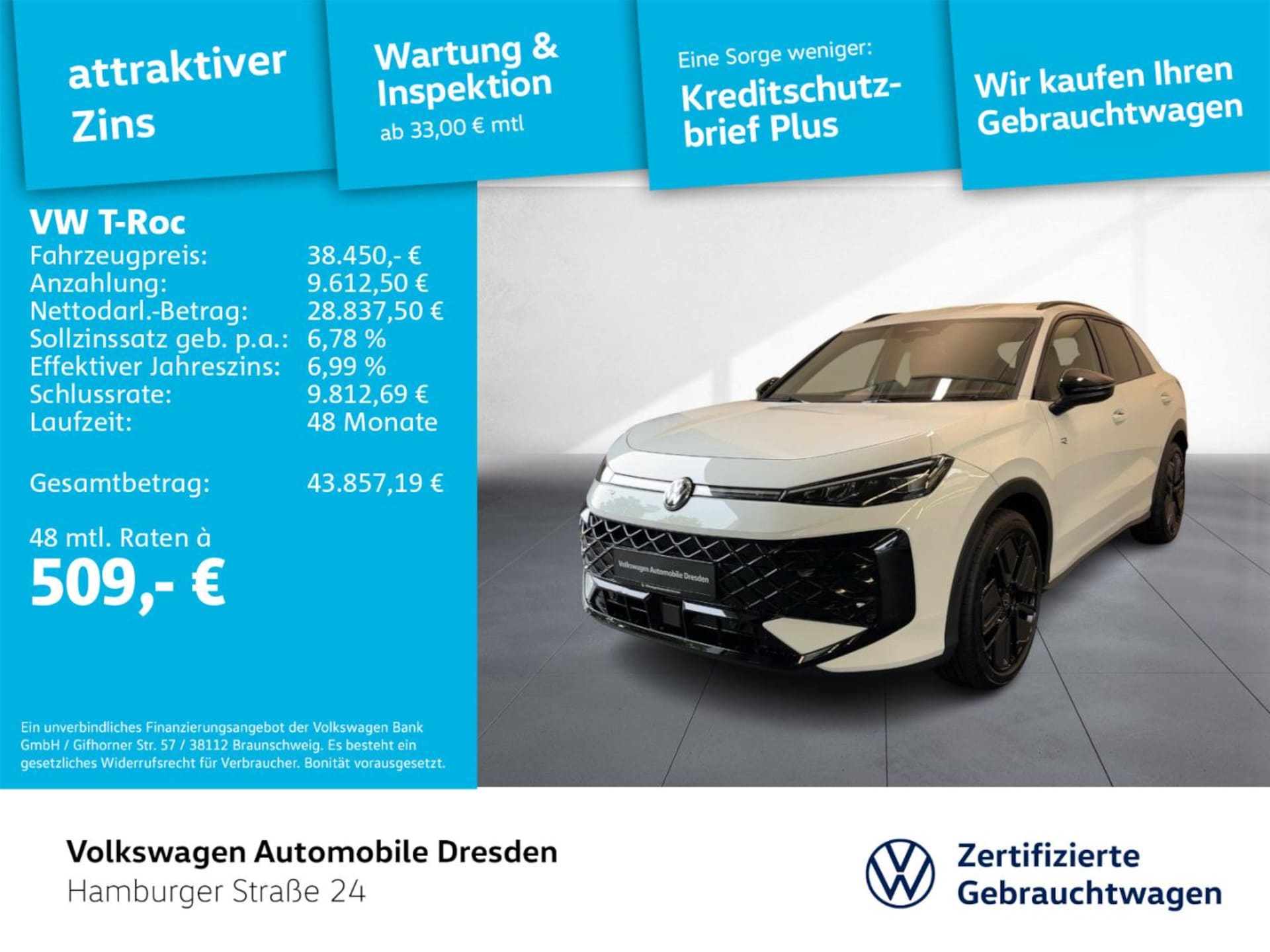 Volkswagen T-Roc R-Line