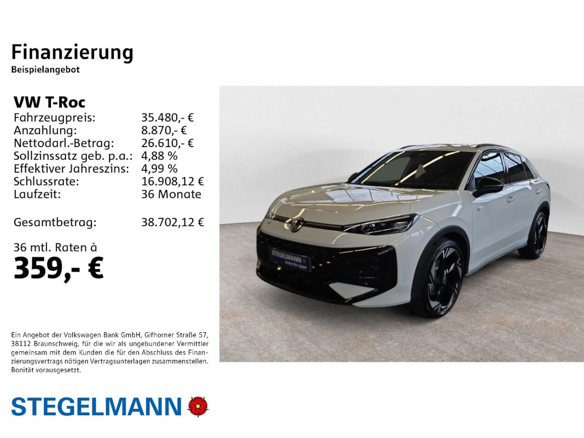 Volkswagen T-Roc R-Line