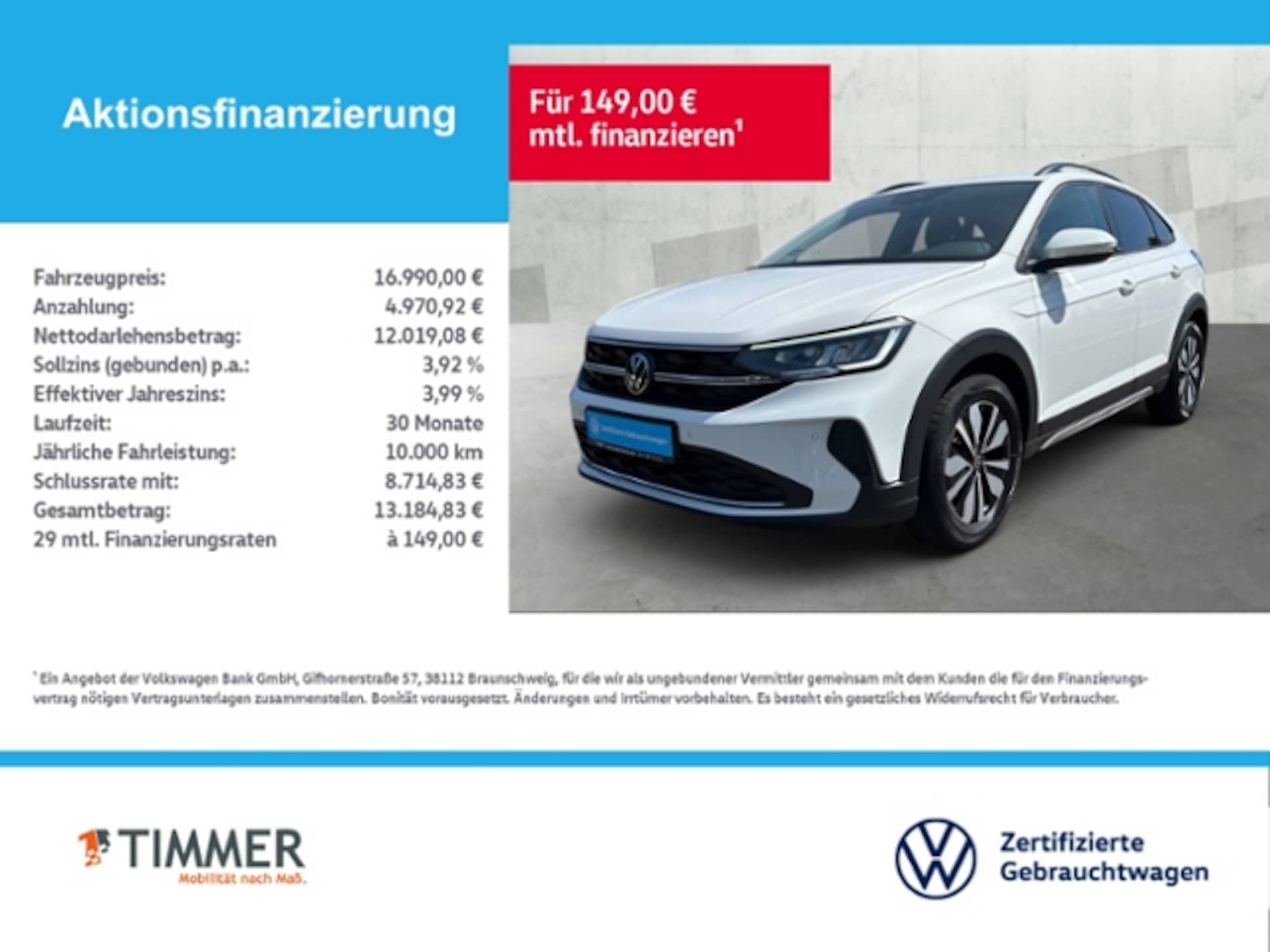 Volkswagen Taigo MOVE