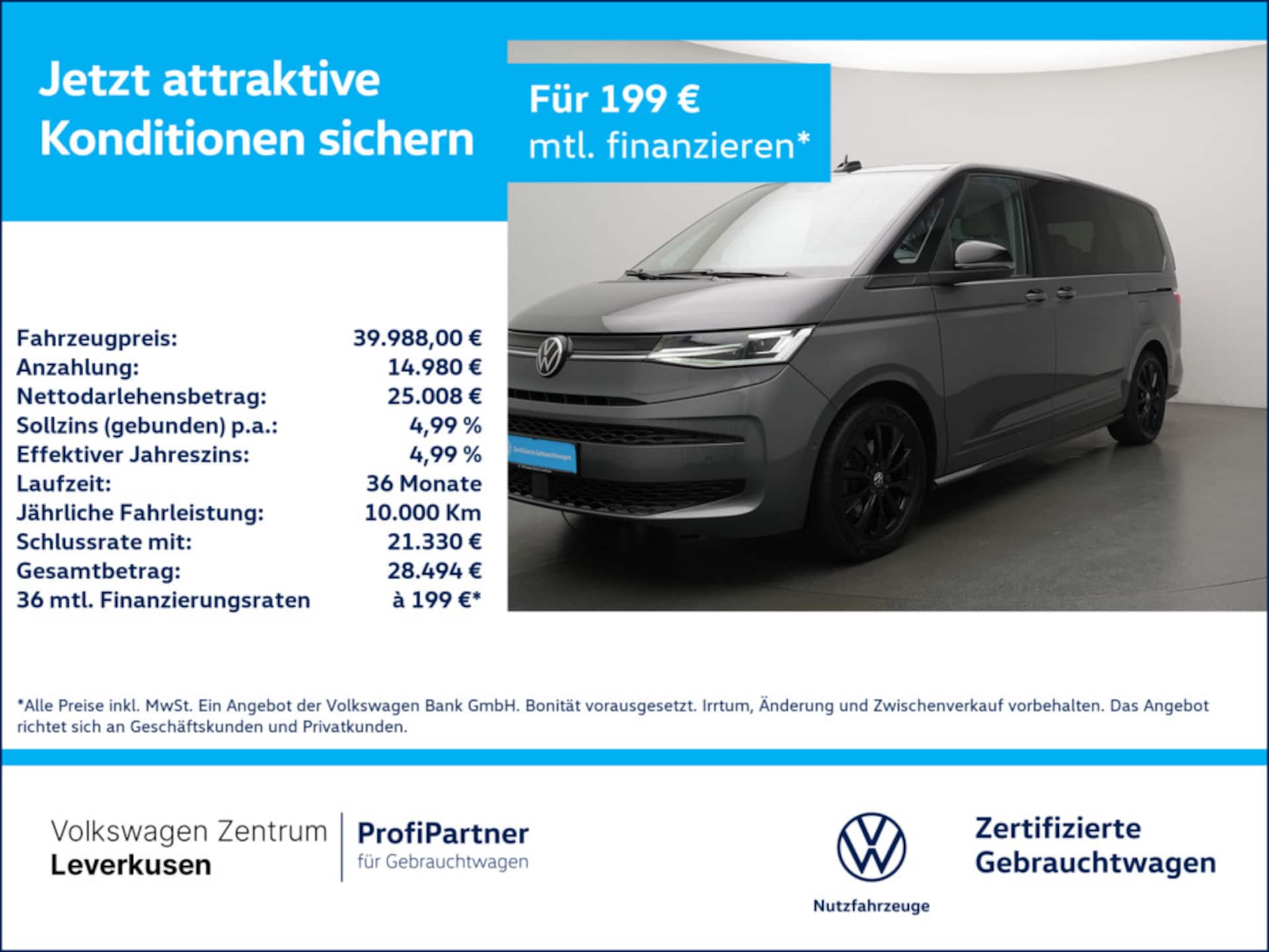 Volkswagen Multivan langversion