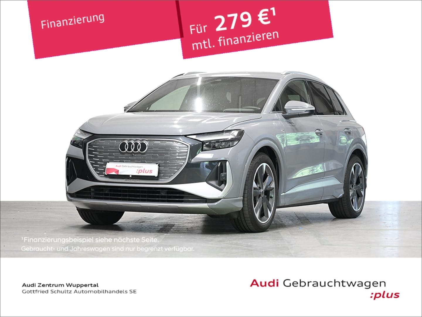 Bild über Audi Q4 e-tron 35 e-tron - für weitere Informationen kontaktieren Sie den Audi Partner