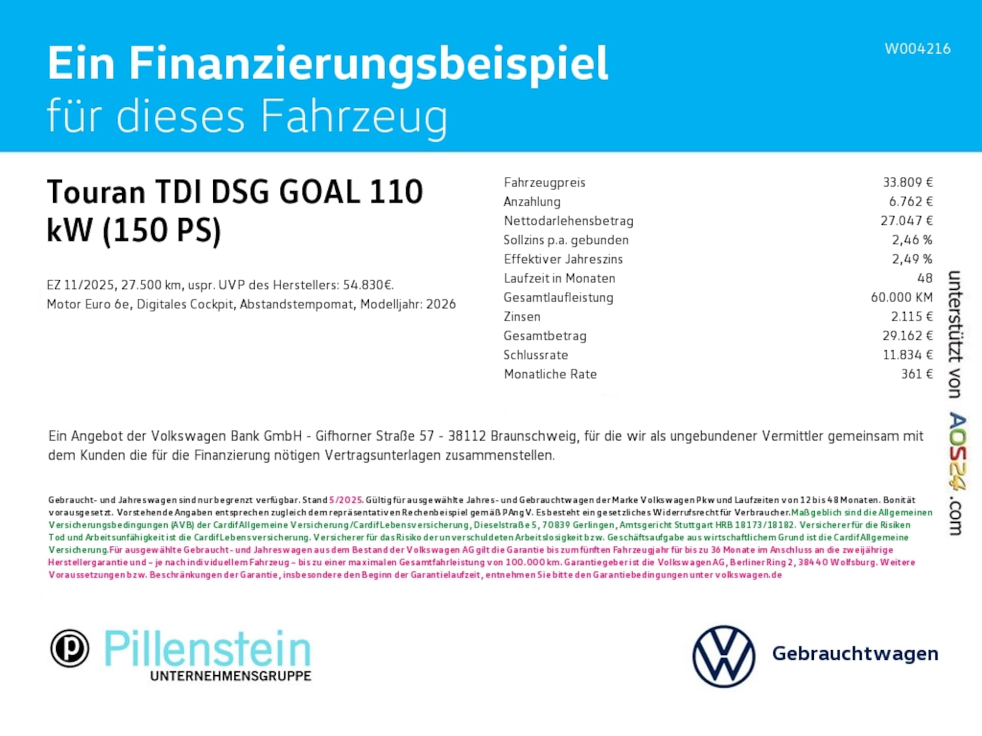 Volkswagen Touran Comfortline