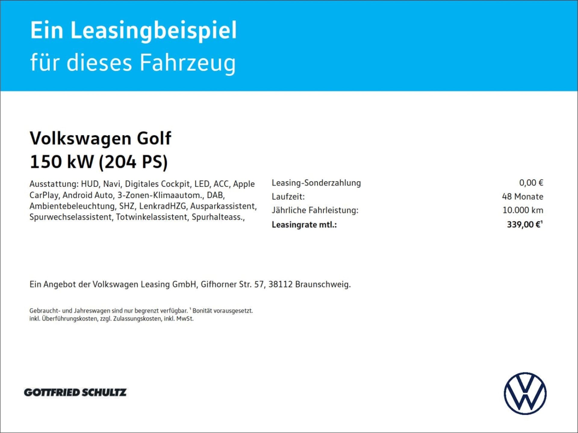 Volkswagen Golf Life