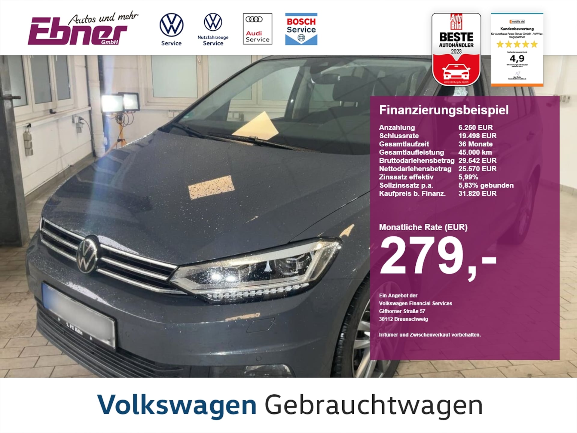 Volkswagen Touran Comfortline