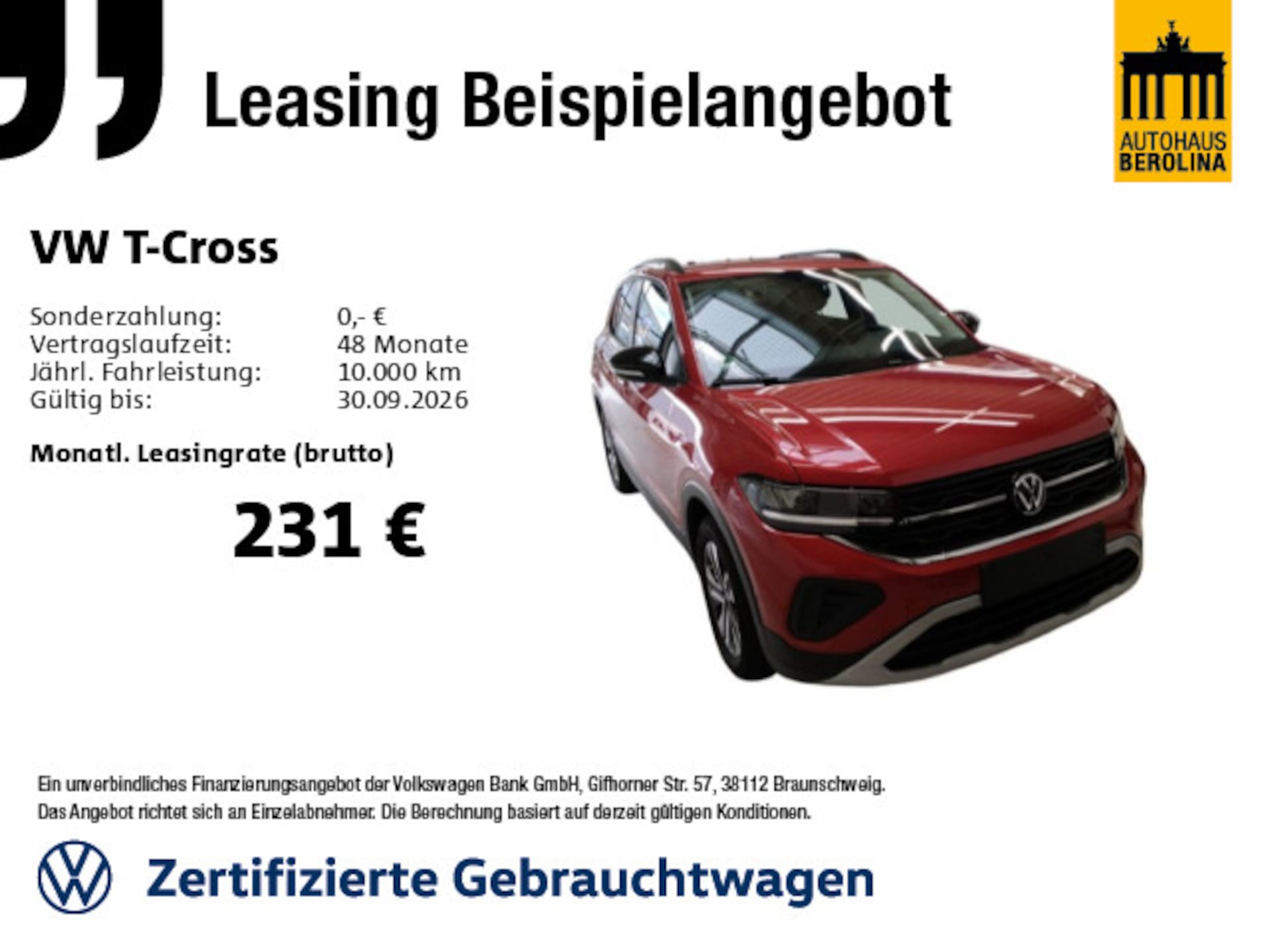 Volkswagen T-Cross ENERGY