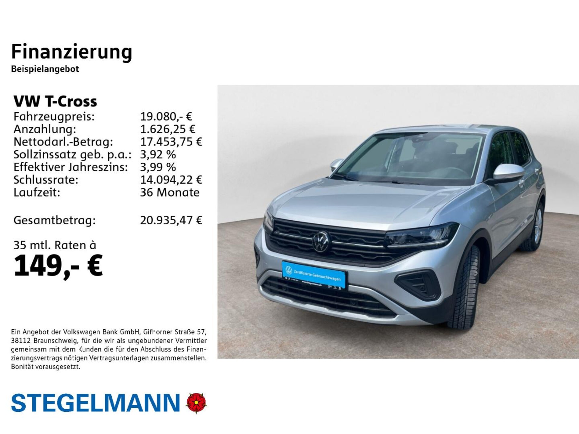 Volkswagen T-Cross Basis-Modell