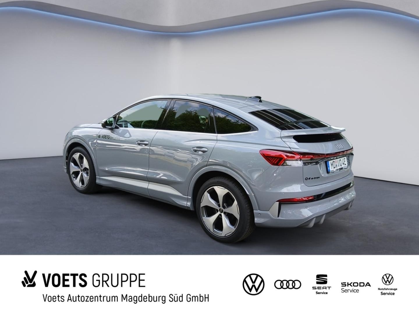 Bild über Audi Q4 Sportback e-tron e-tron performance 210 kW - für weitere Informationen kontaktieren Sie den Audi Partner