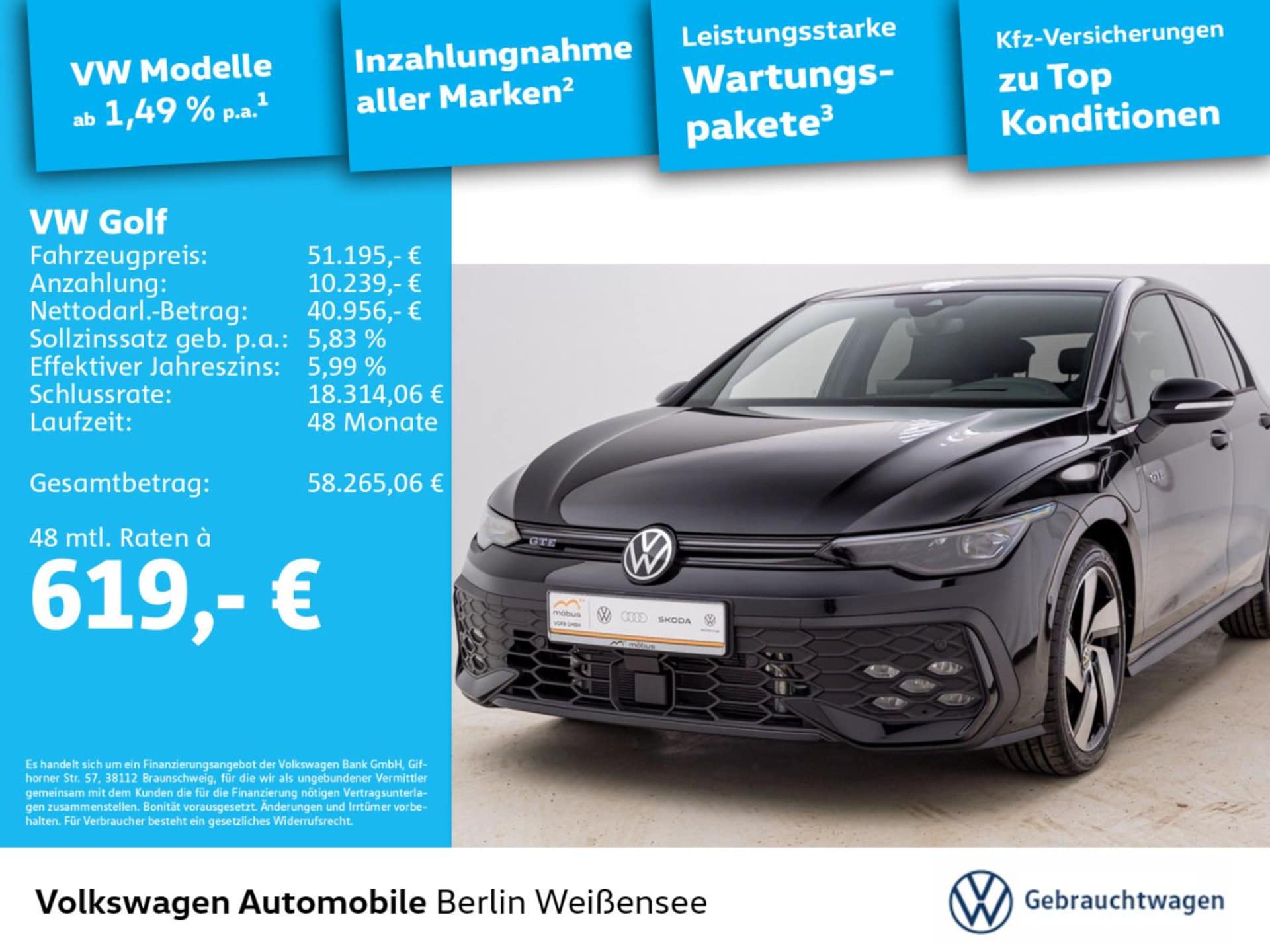 Volkswagen Golf GTE