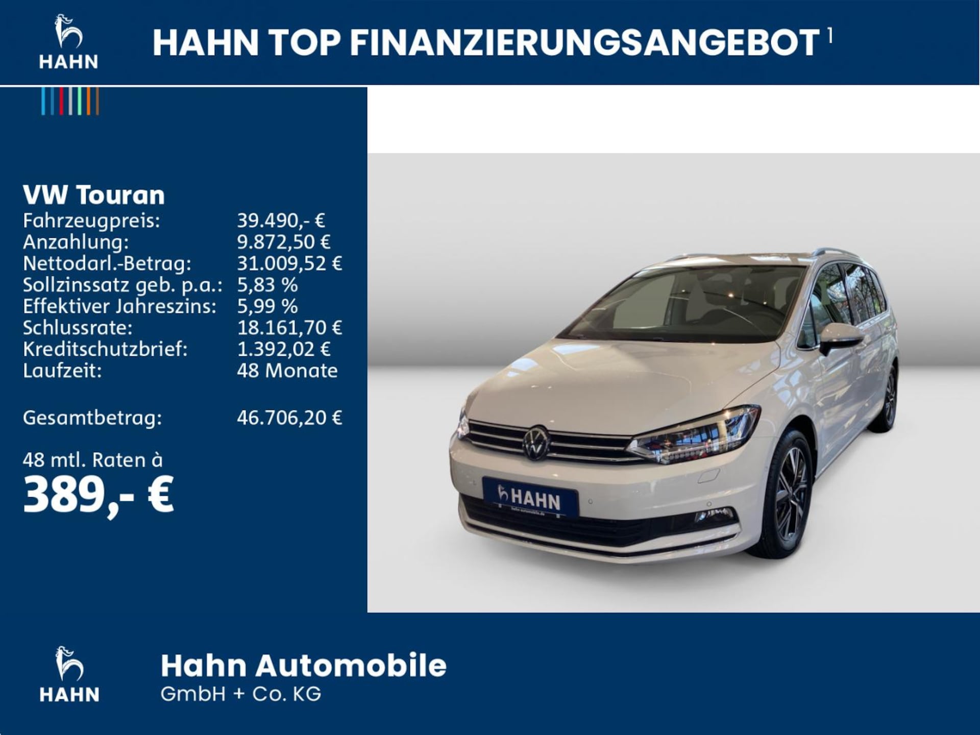 Volkswagen Touran Highline
