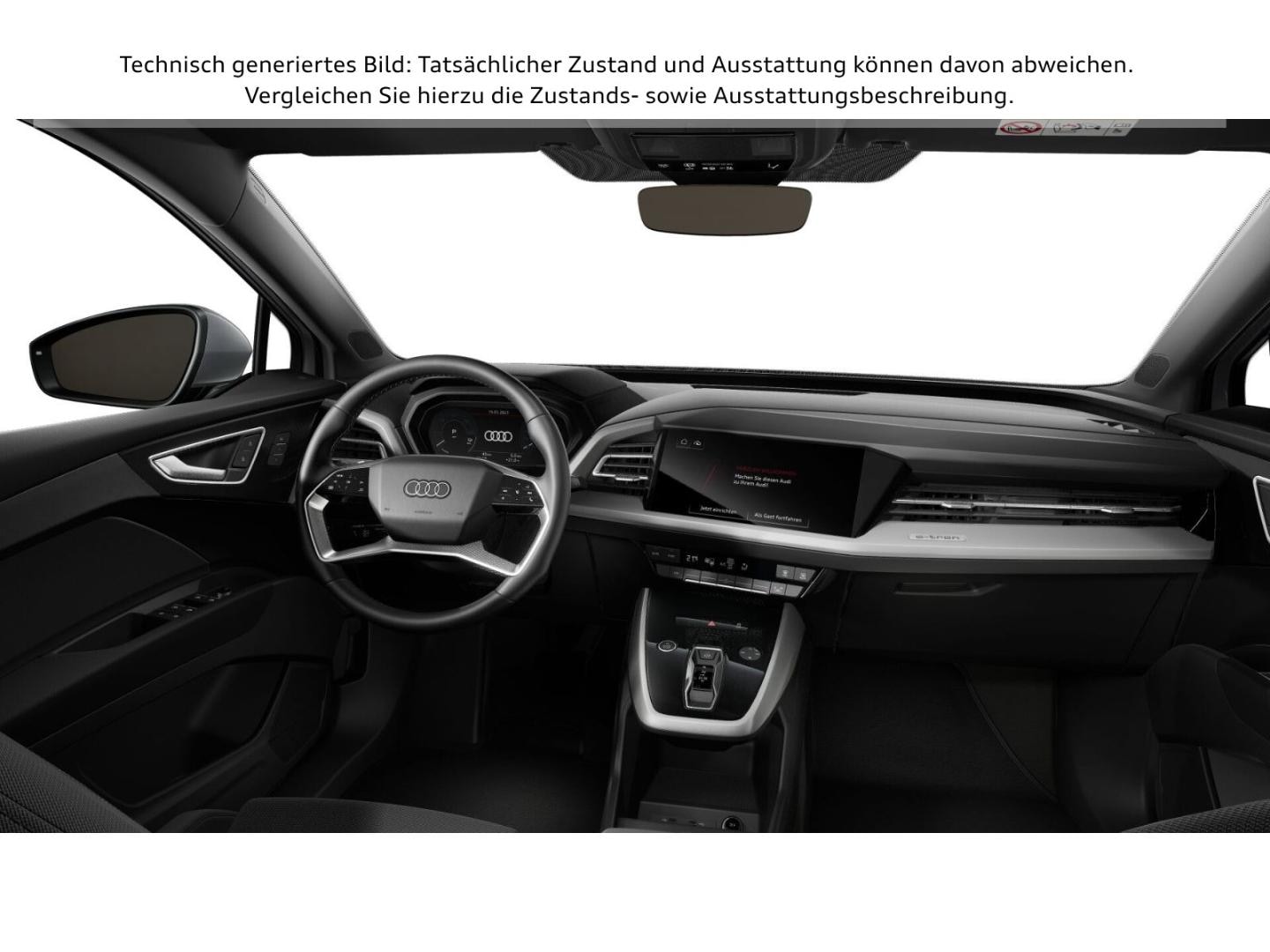 Bild über Audi Q4 e-tron 40 e-tron - für weitere Informationen kontaktieren Sie den Audi Partner