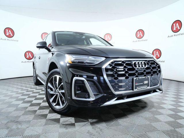 Used 2023 Audi Q5 Premium Plus with VIN WA1EAAFY0P2063176 for sale in Richfield, Minnesota