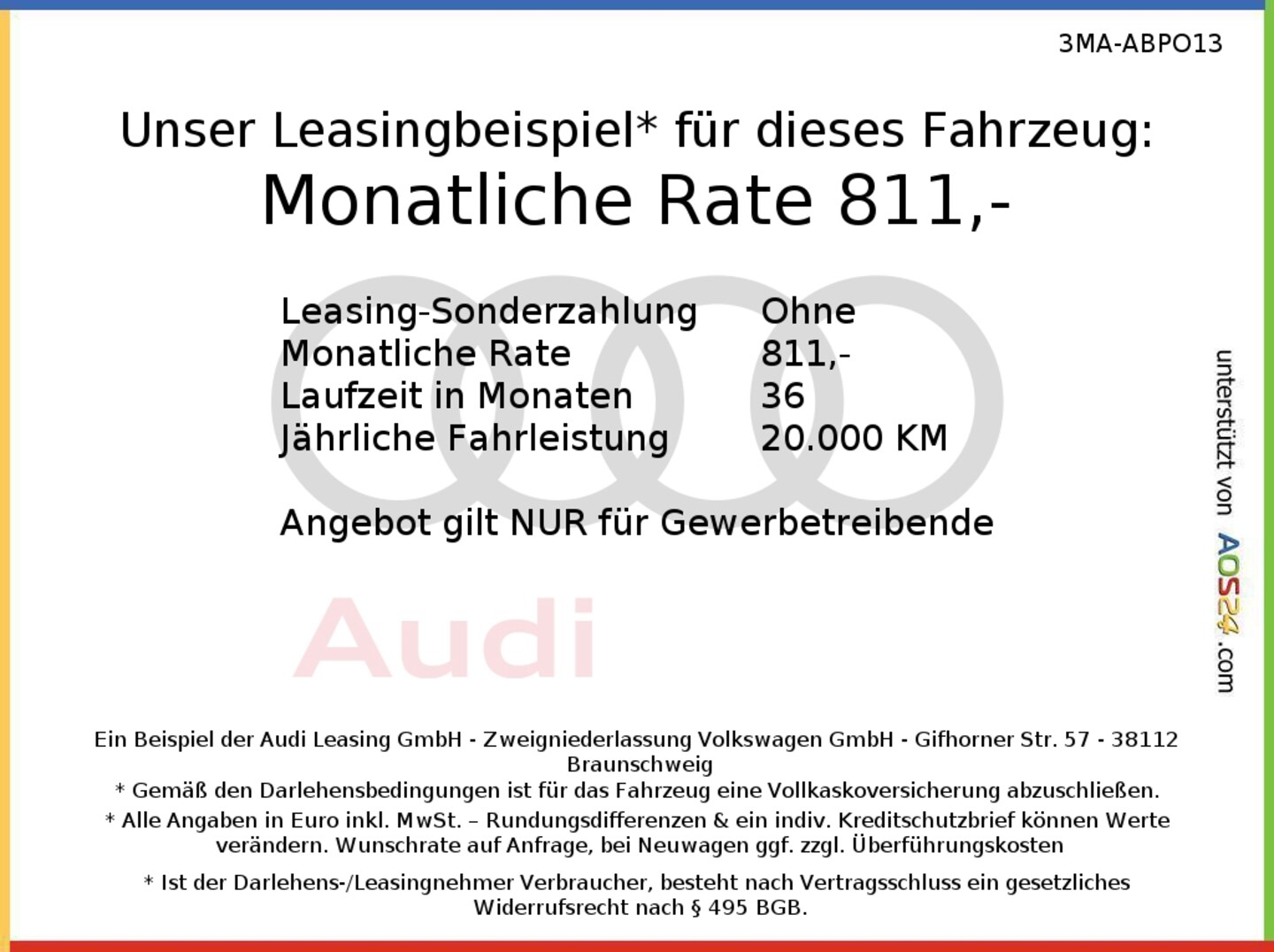 Bild über Audi A6 Avant e-tron e-tron performance - für weitere Informationen kontaktieren Sie den Audi Partner