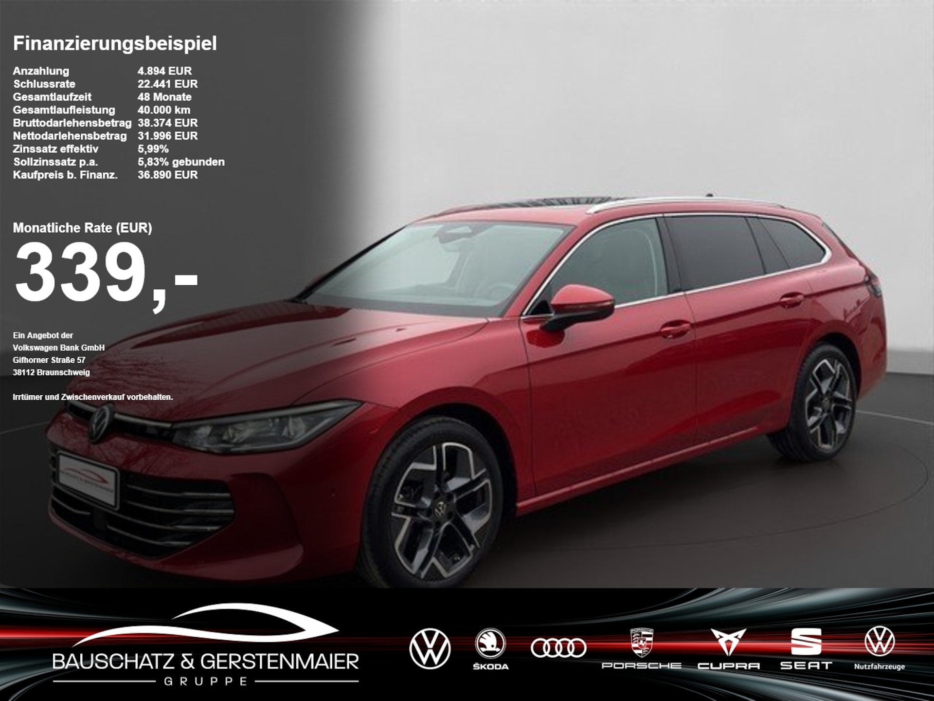 Volkswagen Passat Elegance