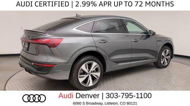 Used 2024 Audi Q8 Sportback e-tron Premium Plus with VIN WA1CAAGE2RB029951 for sale in Littleton, CO
