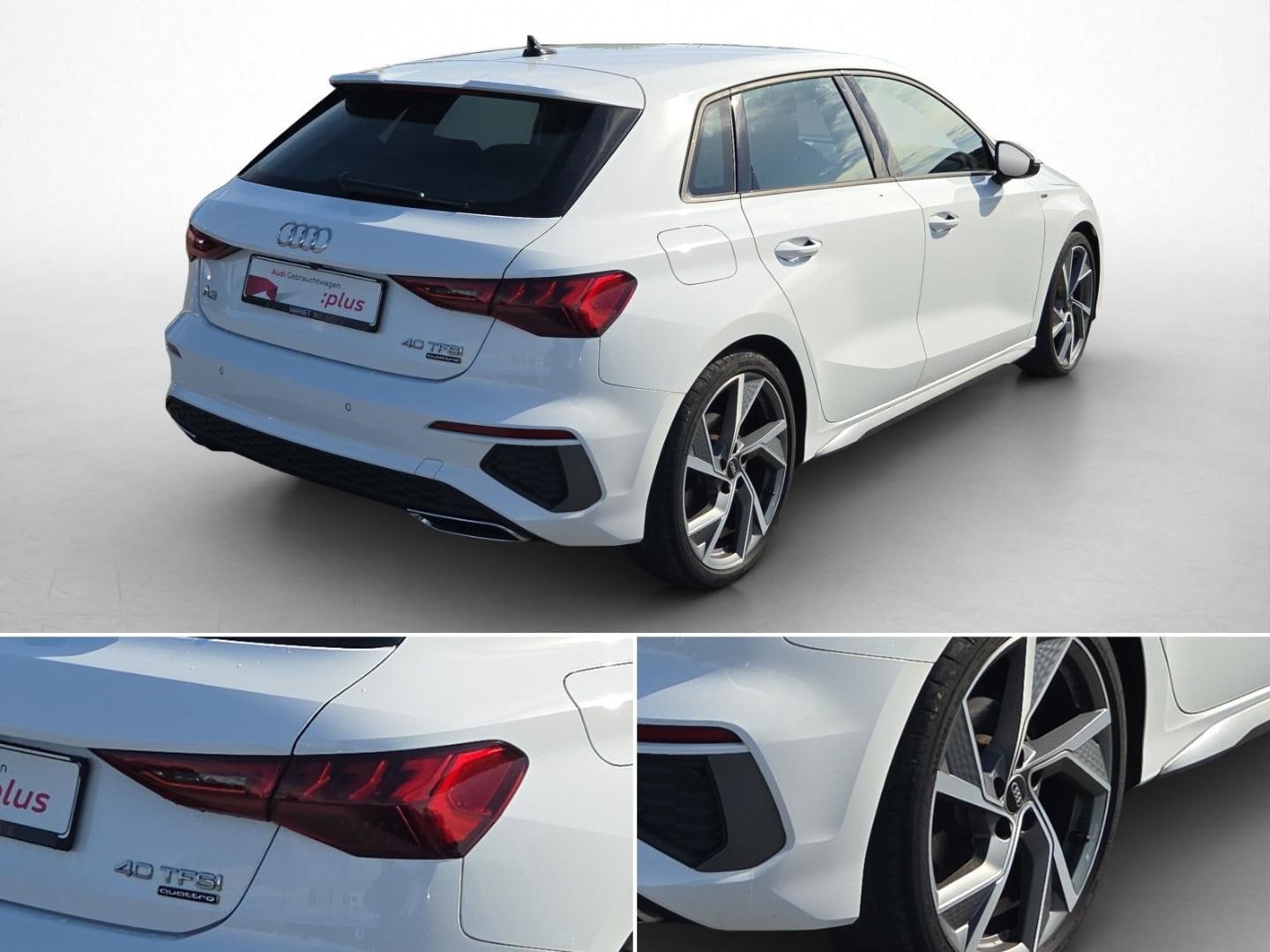 Bild über Audi A3 Sportback S line 40 TFSI quattro S tronic - für weitere Informationen kontaktieren Sie den Audi Partner