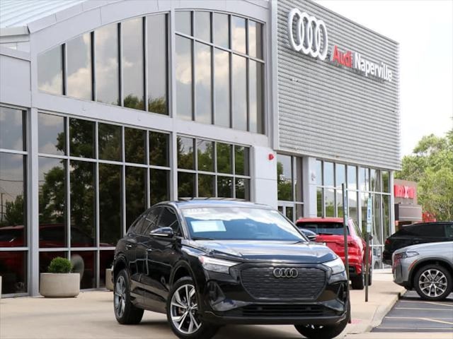 Used 2023 Audi Q4 Sportback e-tron Premium Plus with VIN WA132BFZ7PP026020 for sale in Naperville, IL