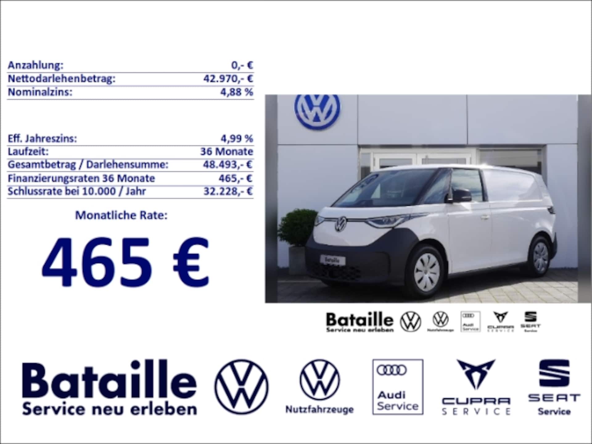 Volkswagen ID. Buzz Cargo Basis-Modell