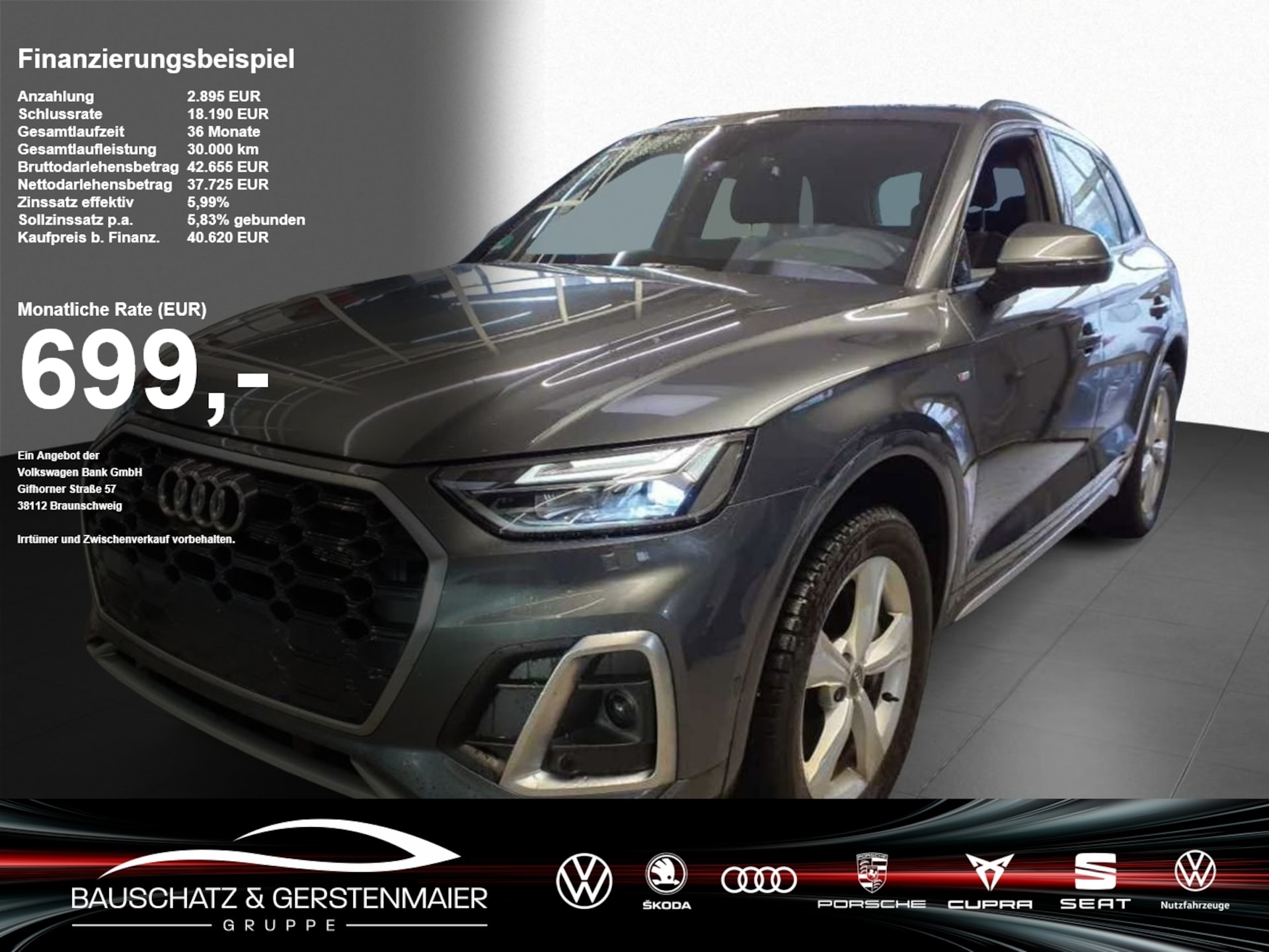 Audi Q5 TFSI e S line