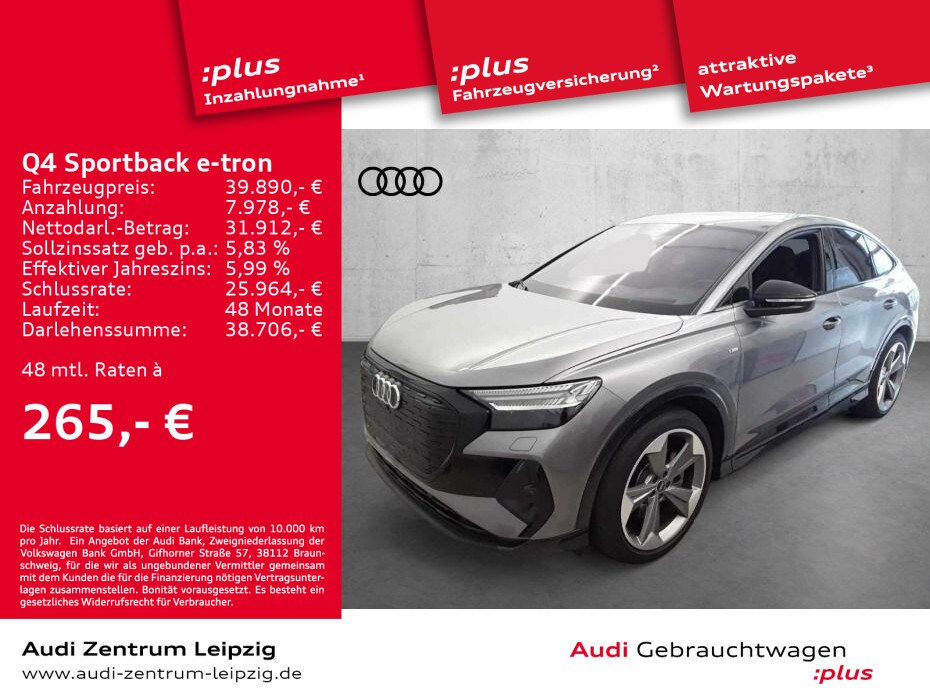 Image about Audi Q4 Sportback e-tron 50 e-tron quattro