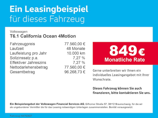Volkswagen T6.1 California