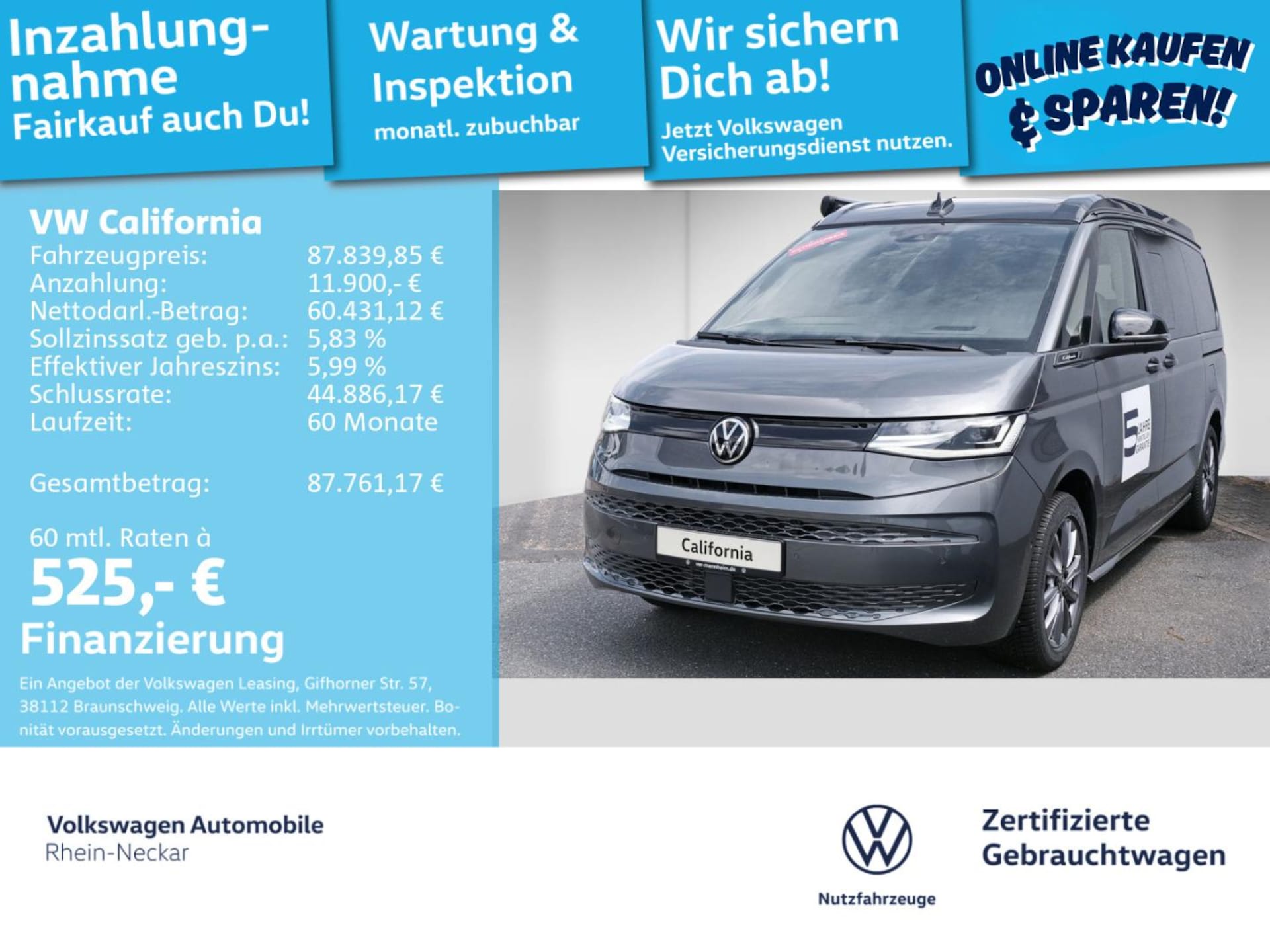 Volkswagen California Beach Tour